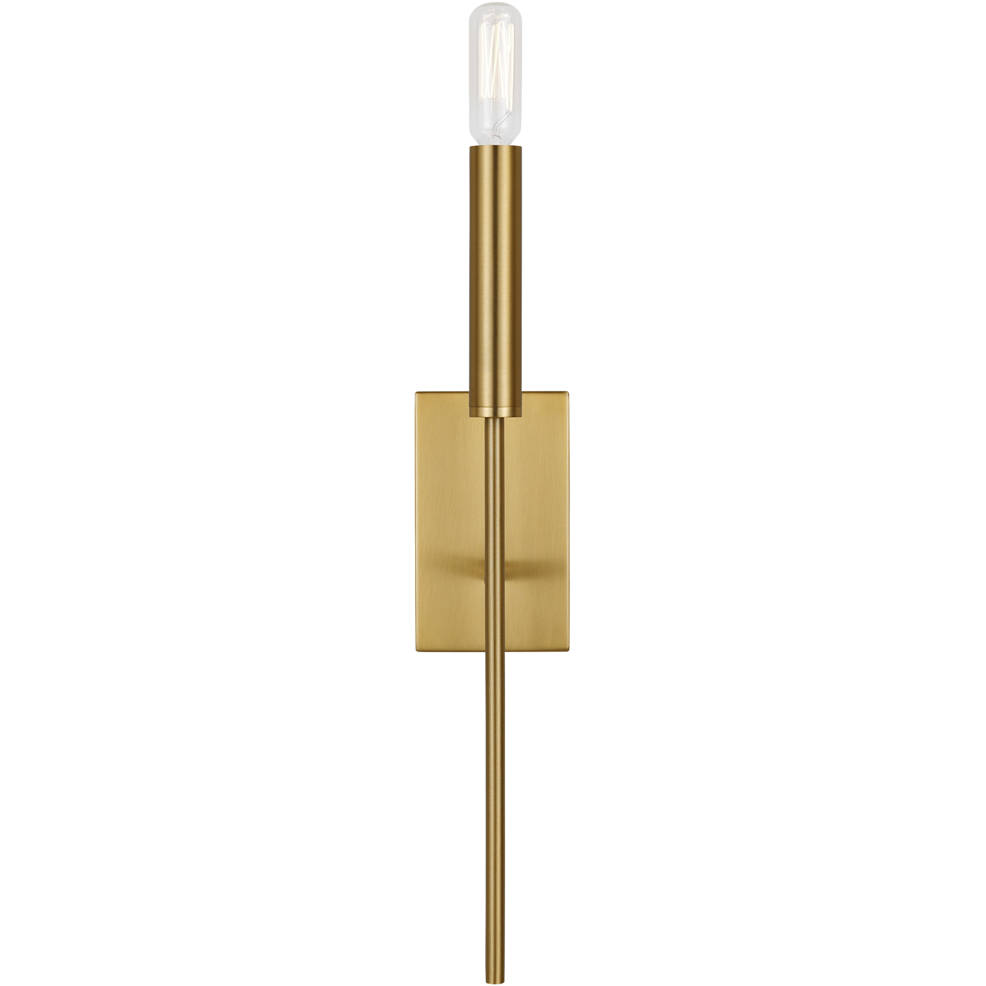 ED Ellen DeGeneres Brianna 1 Light 4 inch Burnished Brass Tail Sconce Wall Light