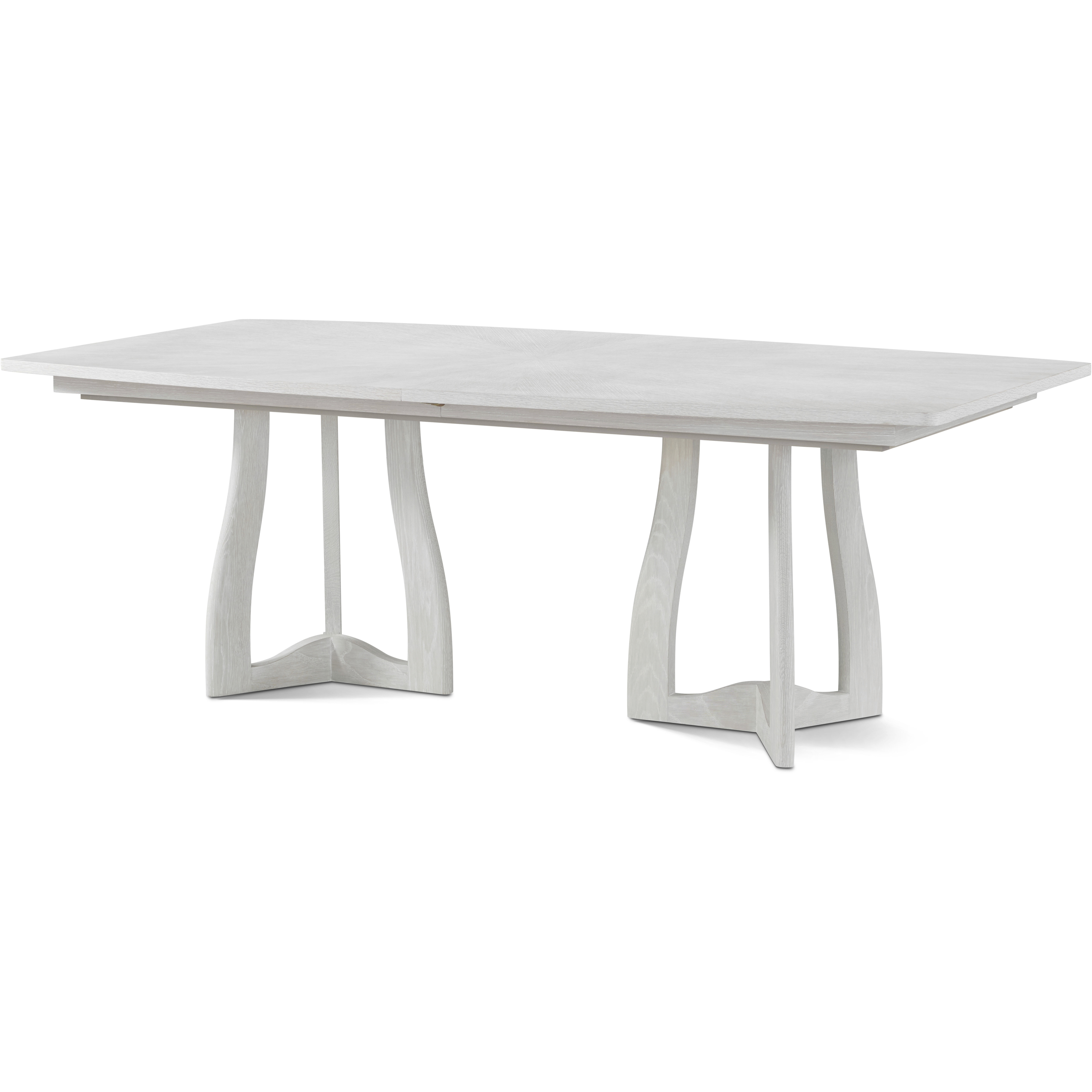 Vero 120 X 46 inch Sandbar Extension Dining Table, Wooden, Coastal
