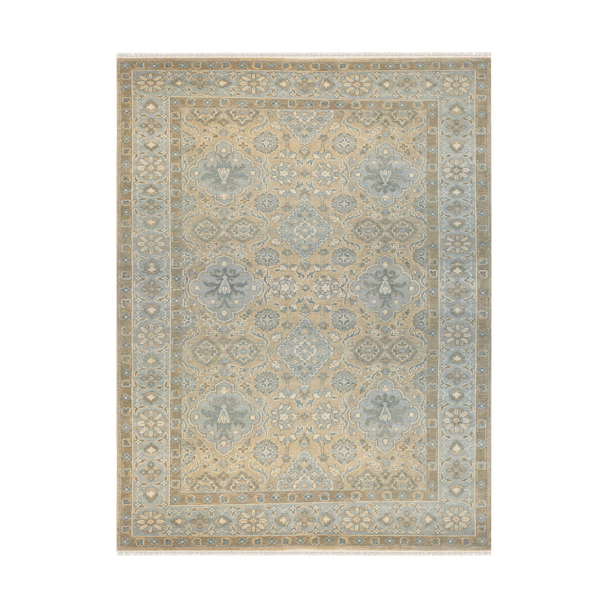 Castle 36 X 24 inch Beige Indoor Area Rug, Rectangle