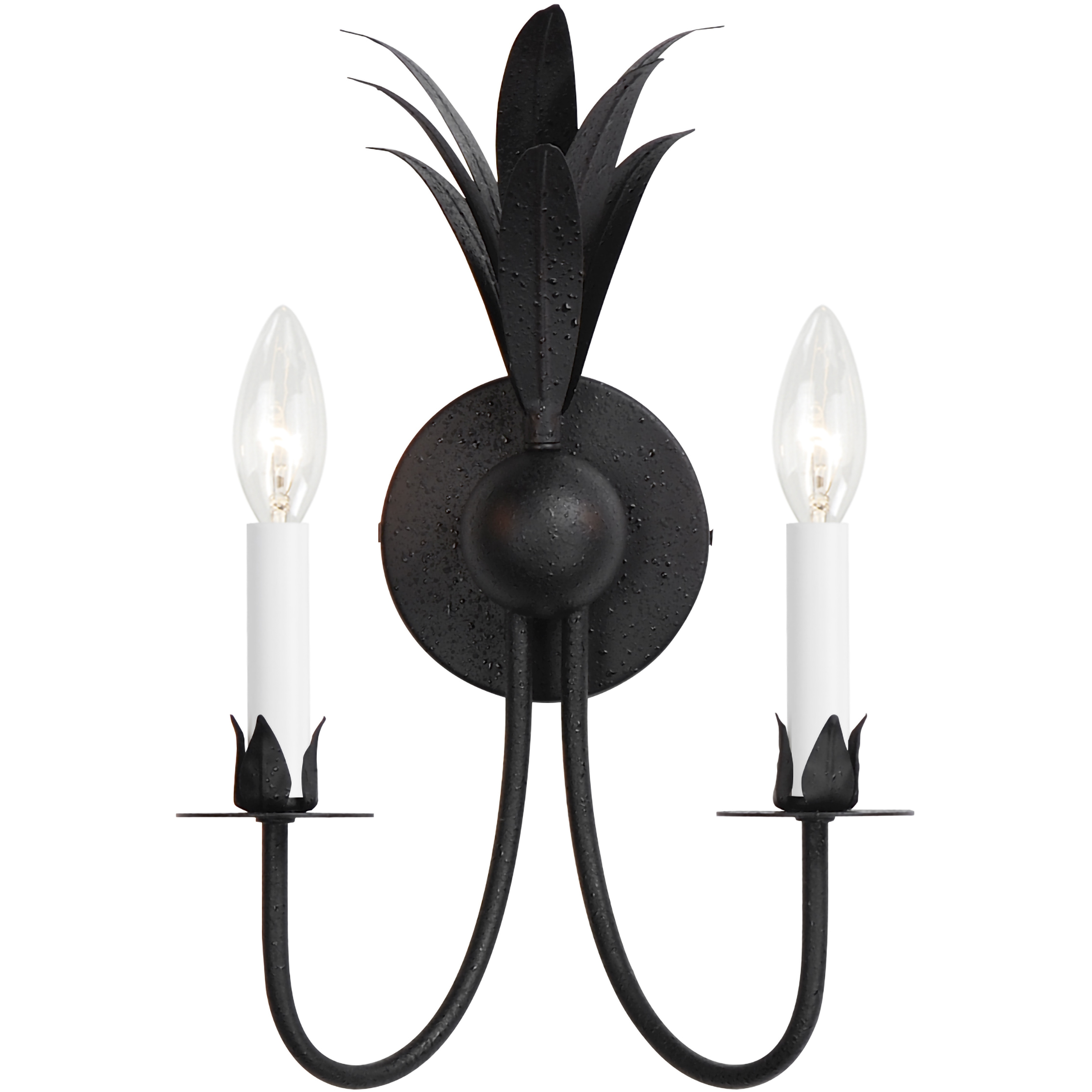 Paloma 2 Light 10.25 inch Anthracite Wall Sconce Wall Light