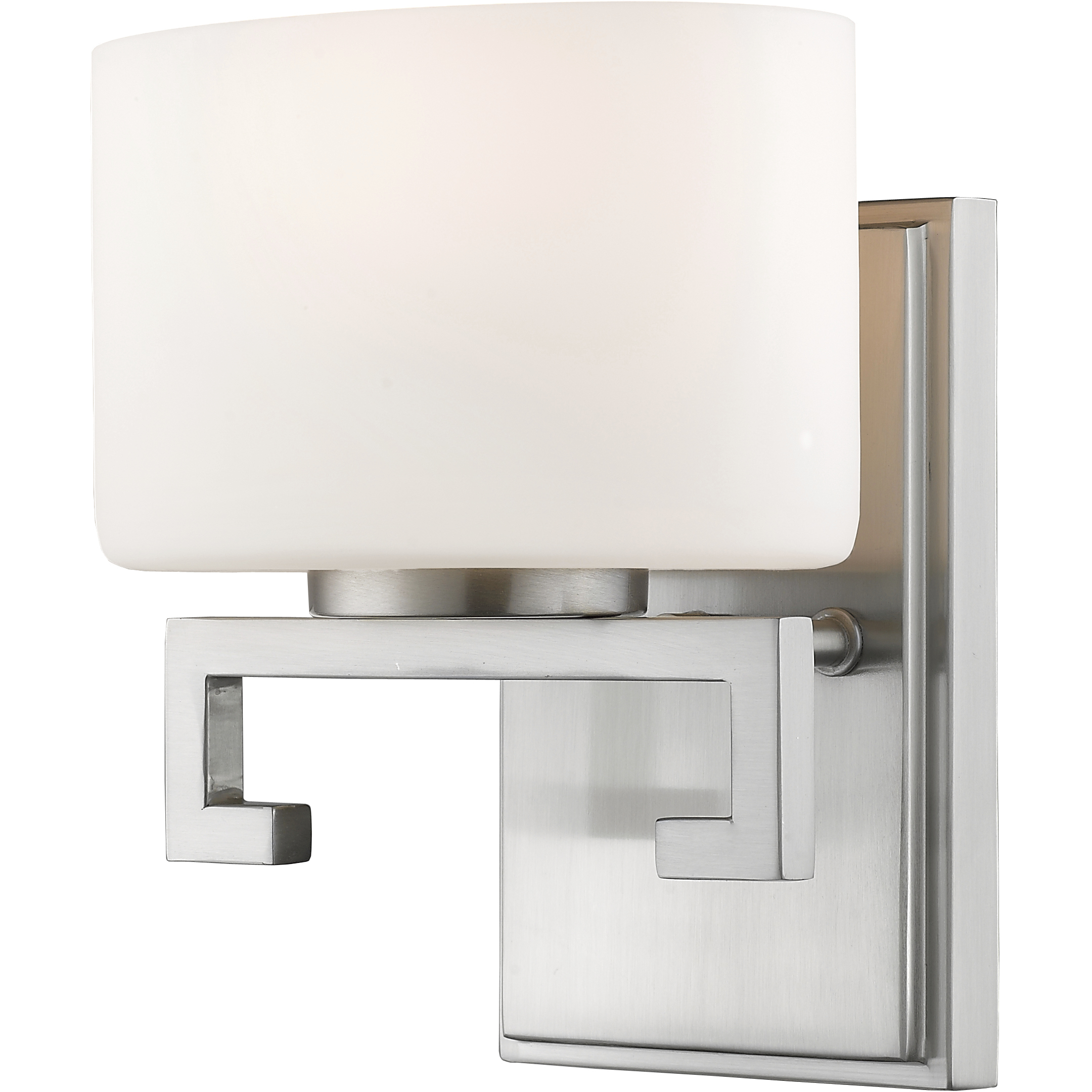 Privet LED 6.75 inch Brushed Nickel Wall Sconce Wall Light