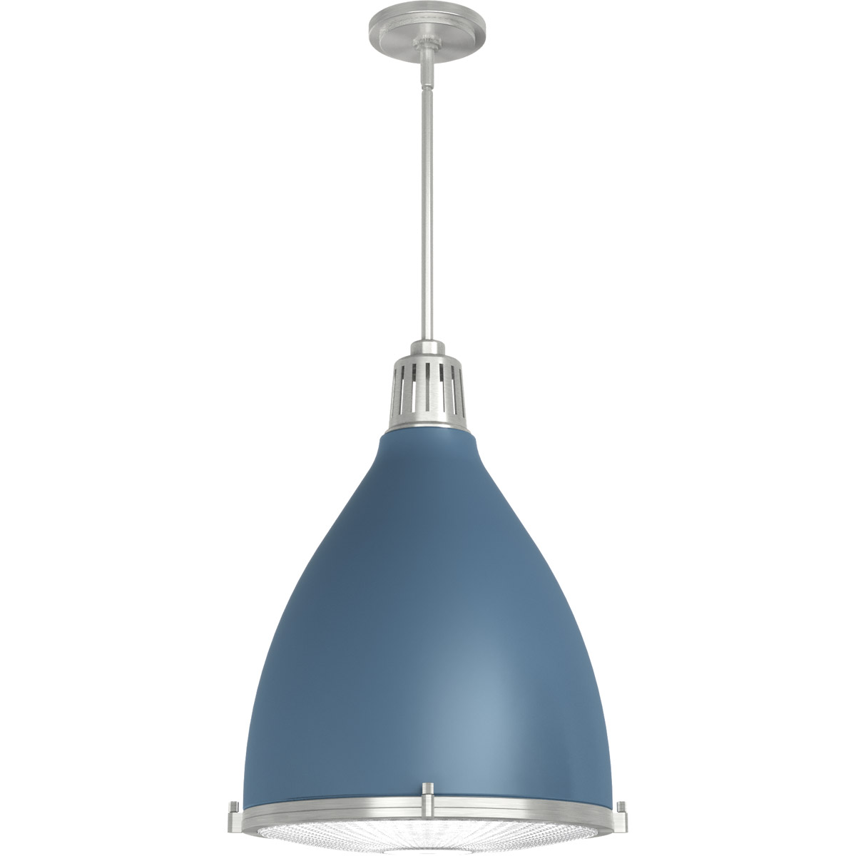 Bluff View 3 Light 16.25 inch Indigo Blue Pendant Ceiling Light