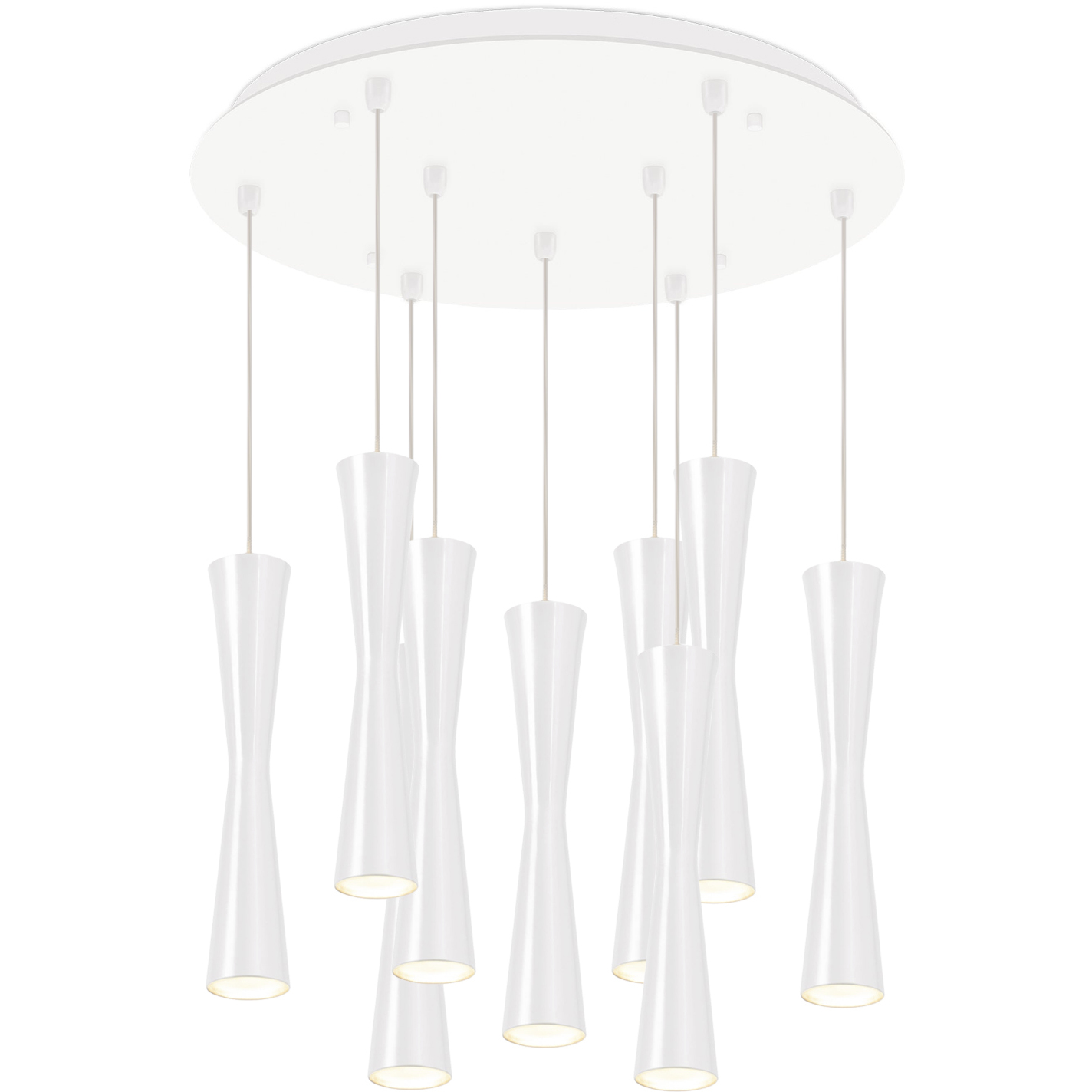 Robson LED 17.75 inch White Multi Pendant Ceiling Light