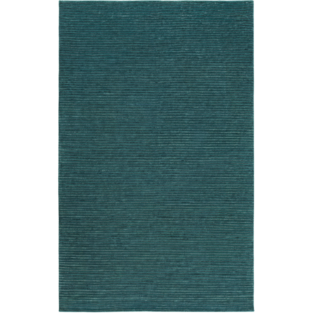 Mugal 96 X 60 inch Emerald, Dark Green Rug
