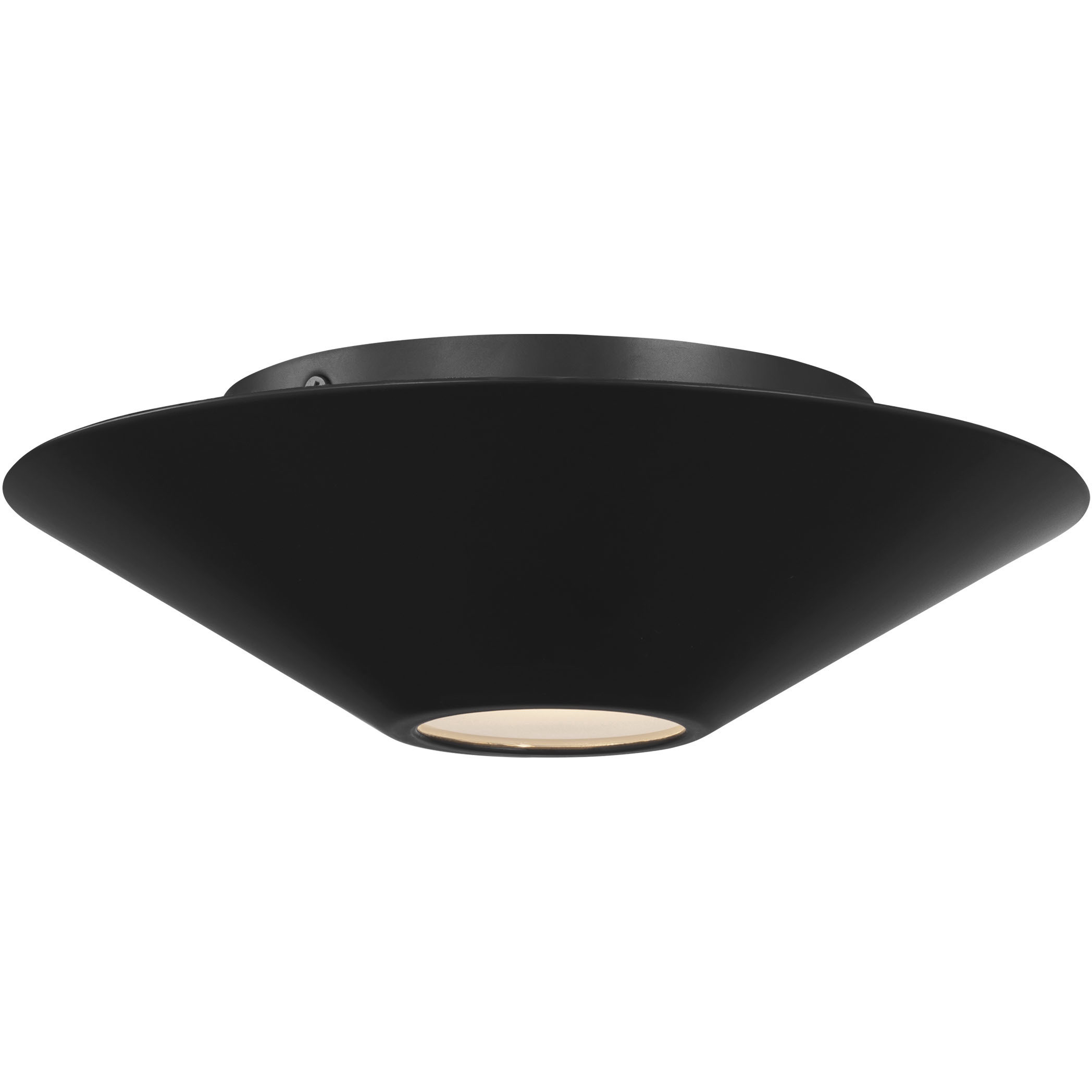 Kelly by Kelly Wearstler Echo LED 8.38 inch Midnight Black Flush Mount and Sconce Ceiling Light