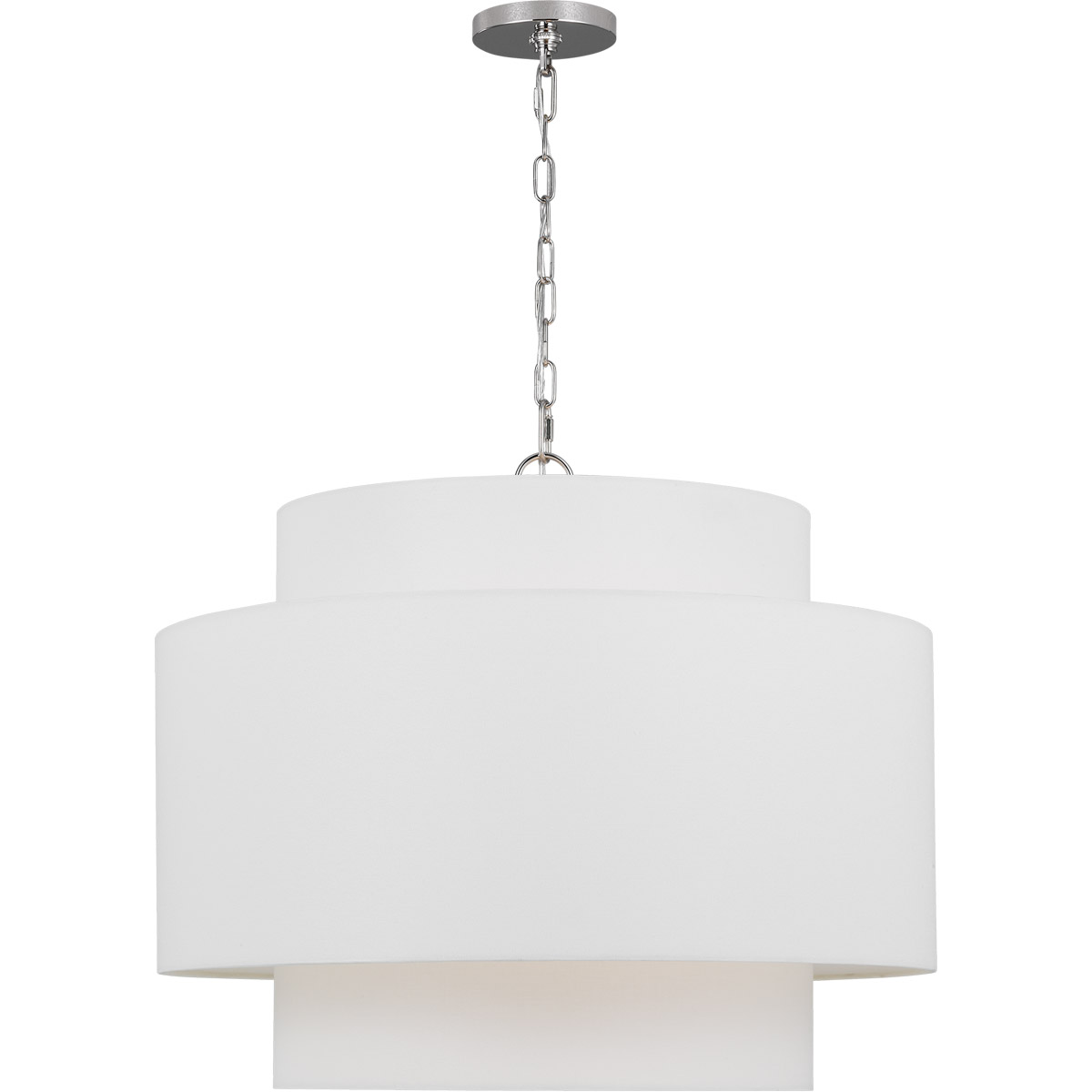kate spade new york Sawyer 3 Light 26 inch Polished Nickel Pendant Ceiling Light
