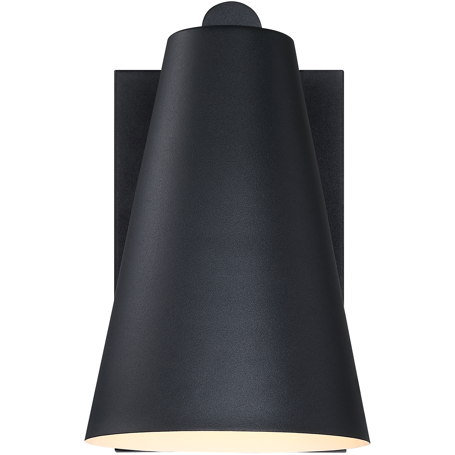 Cedar Mist 1 Light 11.75 inch Black Outdoor Wall Sconce