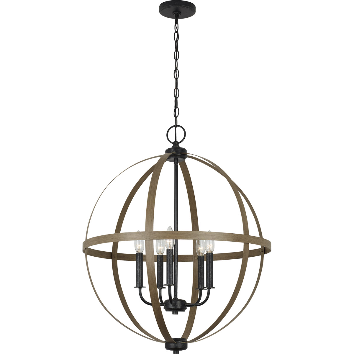 Calhoun 5 Light 24 inch Stardust Chandelier Ceiling Light