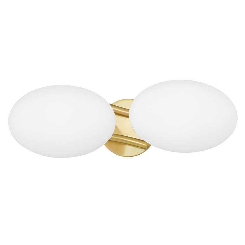 Wagner LED 17.75 inch Aged Brass Bath Bracket Wall Light