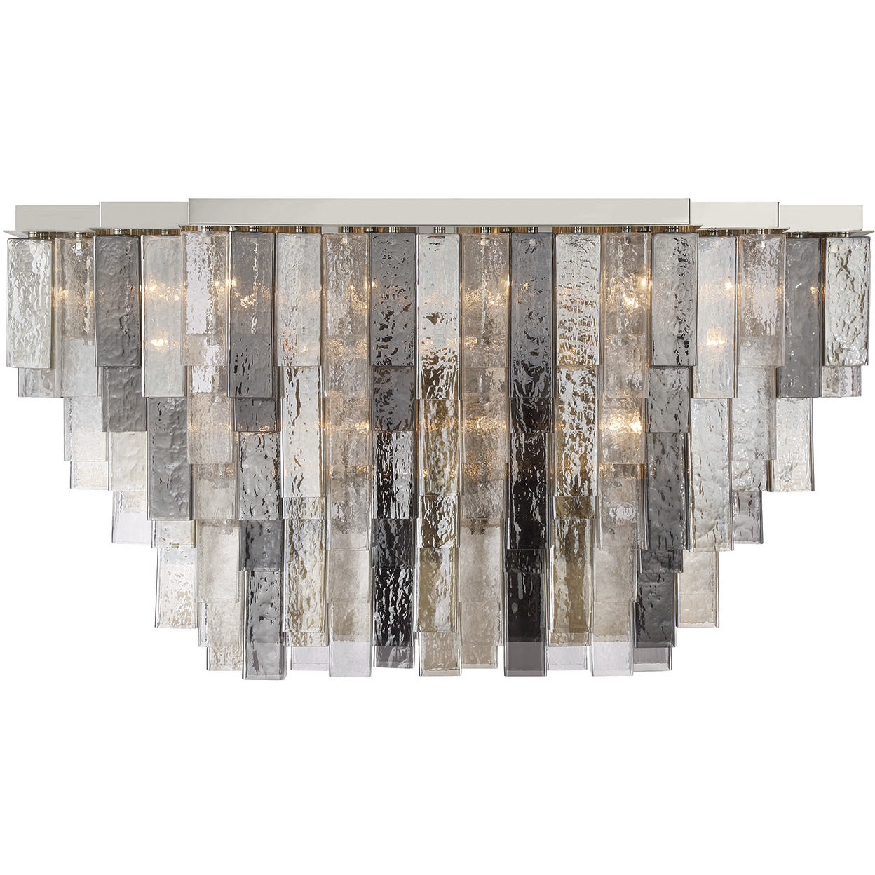 Altesa 33 Light 28.25 inch Chrome Flush Mount Ceiling Light