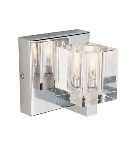 Seaglass 1 Light 5 inch Polished Chrome Wall Sconce Wall Light