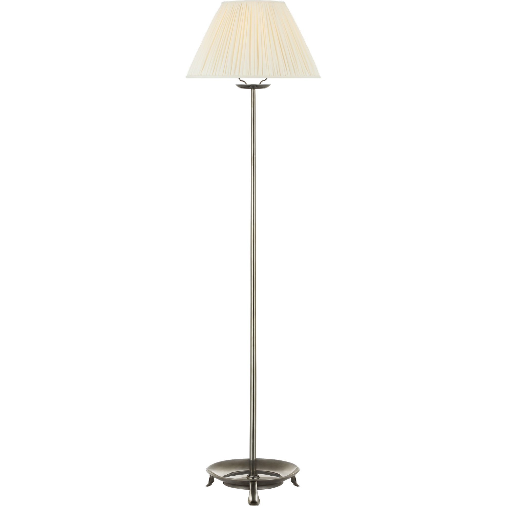 Chapman & Myers Lazlo 52 inch 4.6 watt Pewter Cordless Floor Lamp Portable Light