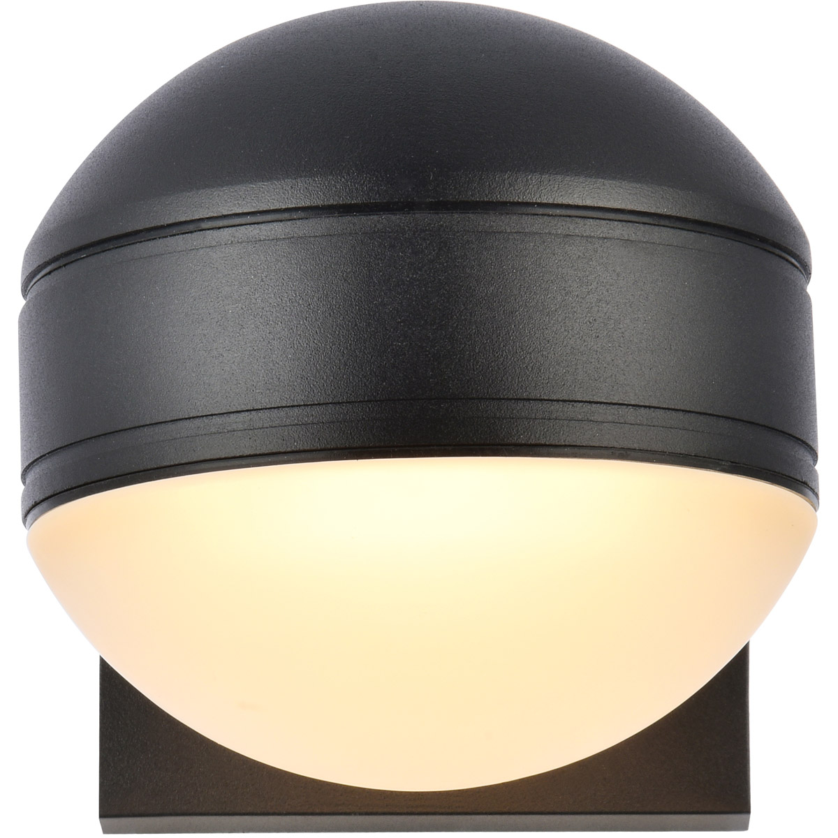 Raine 4.88 inch Black Outdoor Wall Light