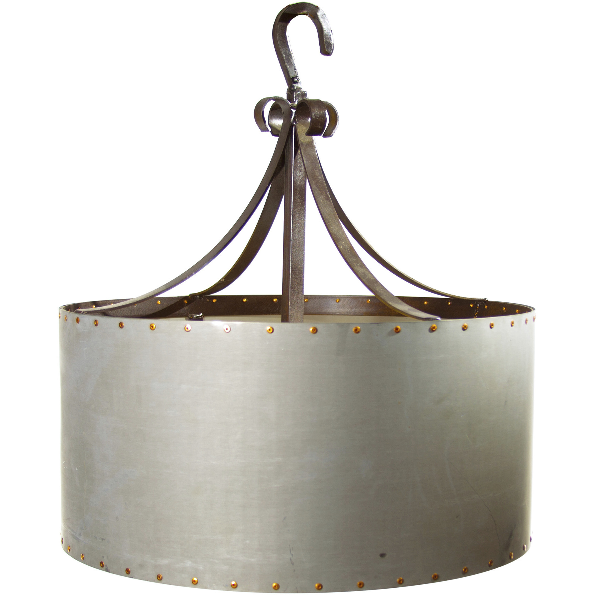 Hill Country 1 Light Zinc and Darkened Bronze Pendant Ceiling Light