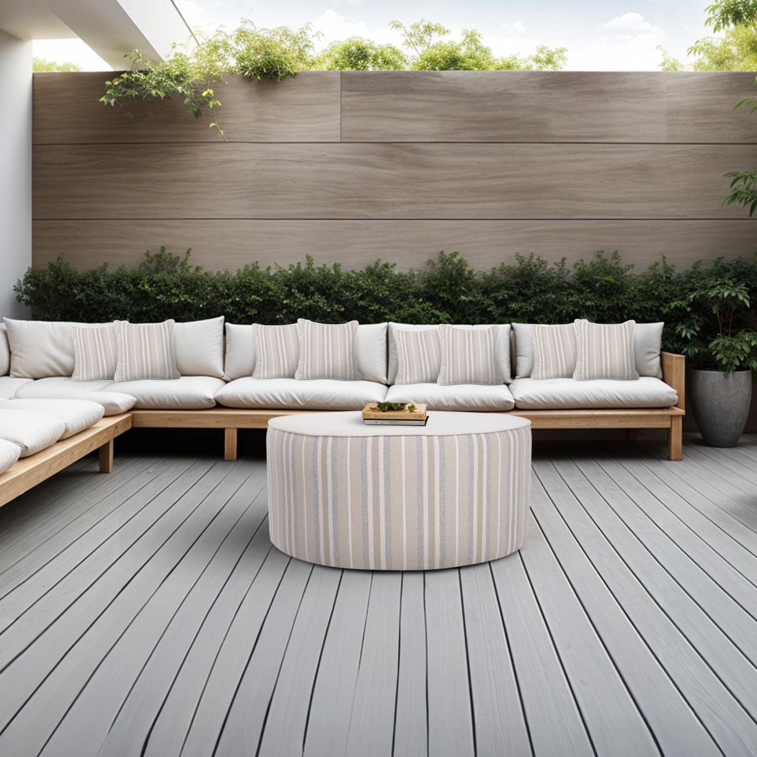 Dune Universal 18 inch Sand Outdoor Ottoman