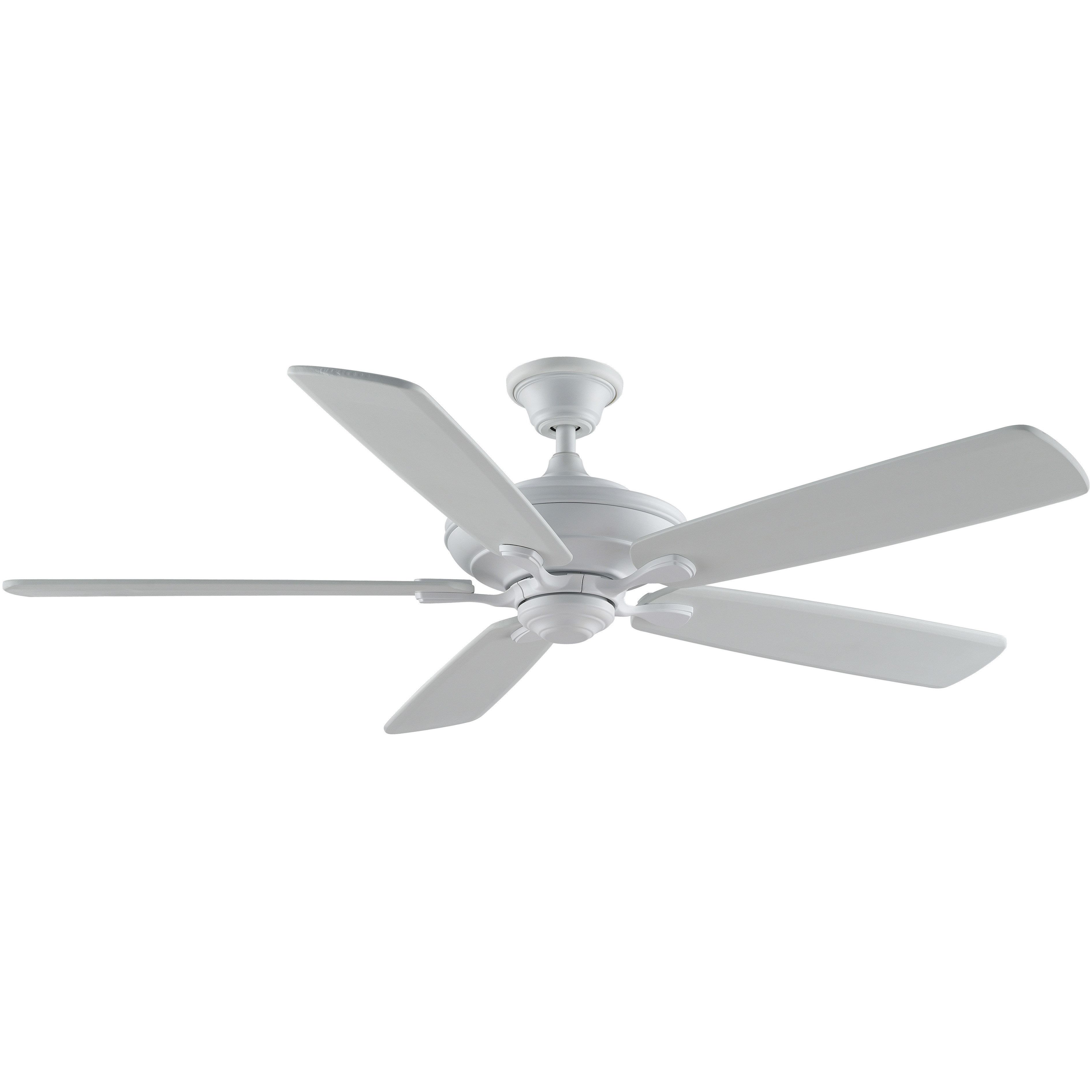 myFanimation Matte White Fan Motor in 5, Blades Sold Separately, Motor Only