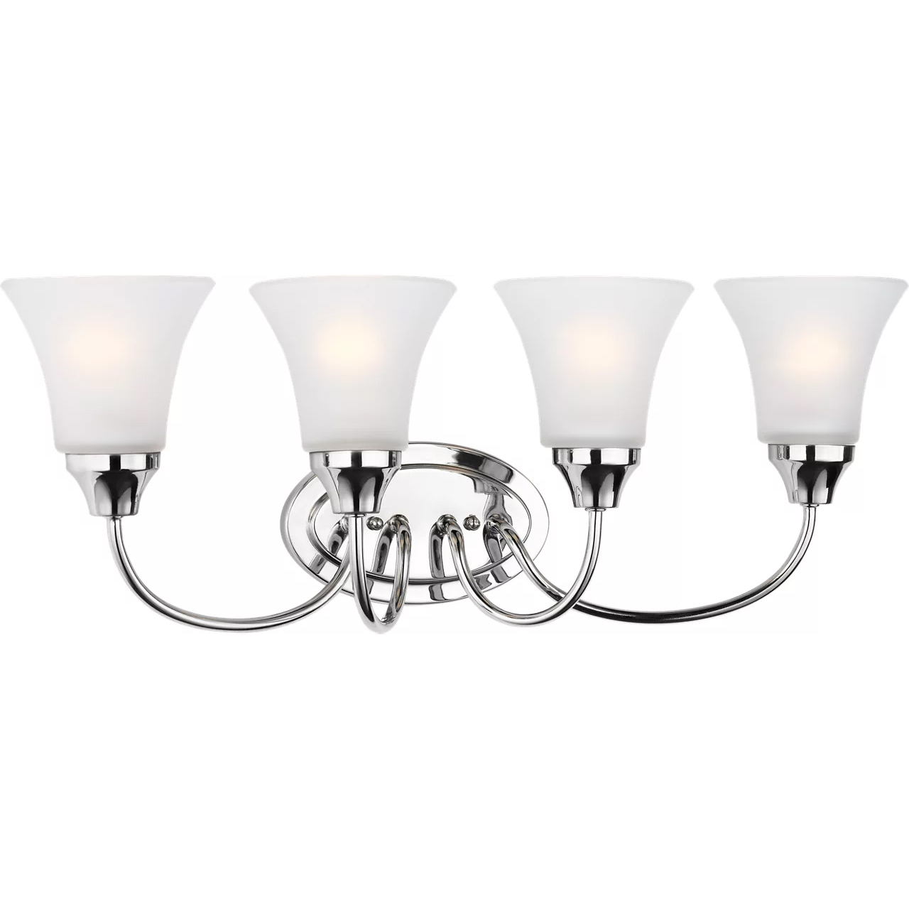 Holman 4 Light 24.5 inch Chrome Bath Vanity Wall Sconce Wall Light