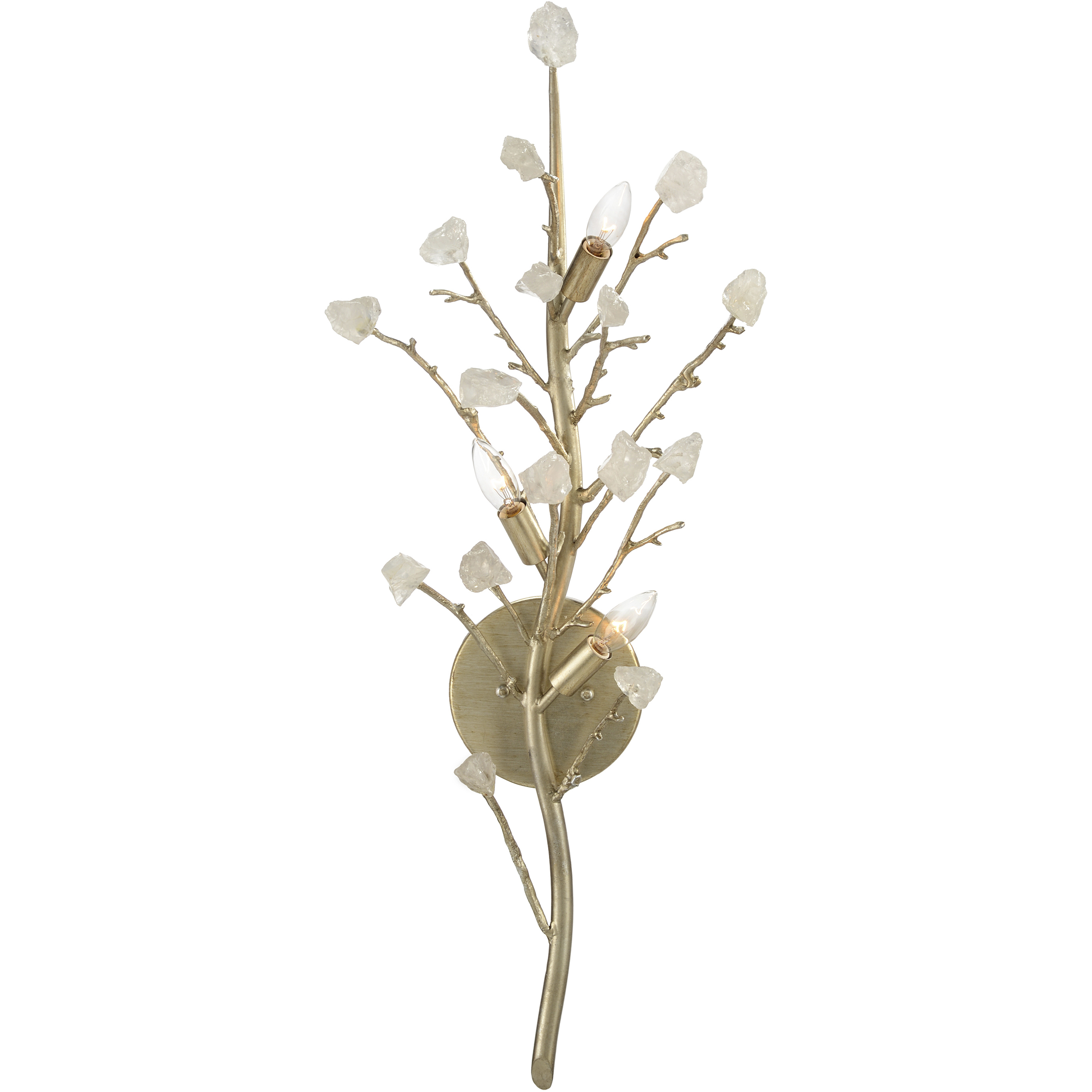 Quartz 3 Light Wall Sconce Wall Light