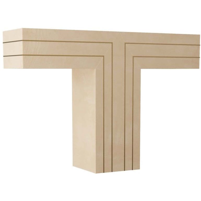 Romeo 46 inch Taupe Console Table