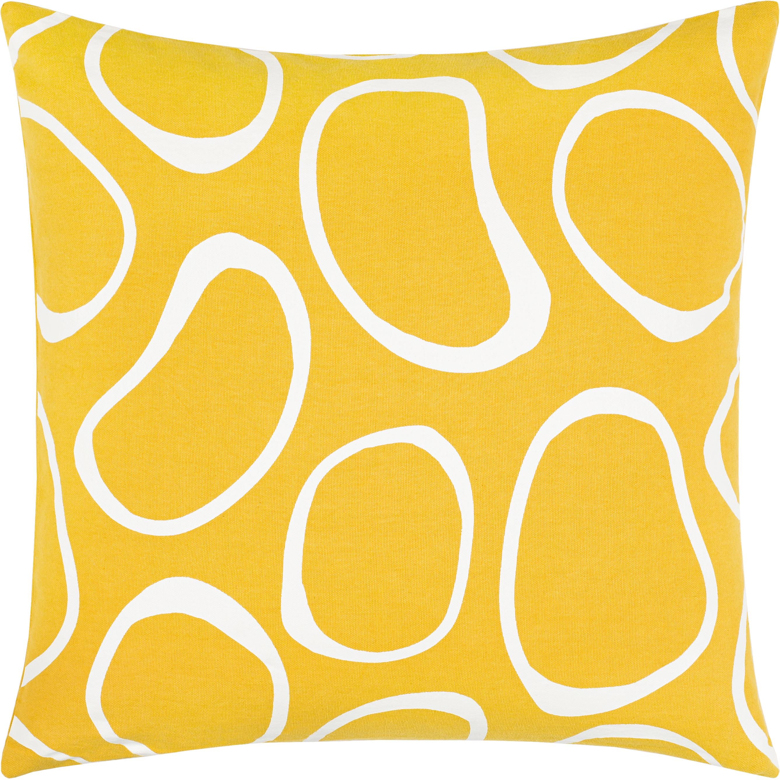 Lachen 18 inch Saffron Pillow Kit in 18 x 18, Square