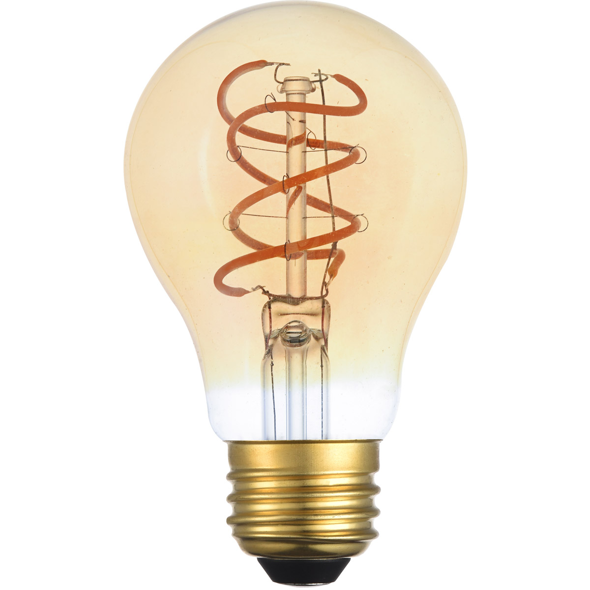 Raedyn LED A19 San'an LED E26 6 watt 120V 2000K LED Light Bulb, Pack of 6