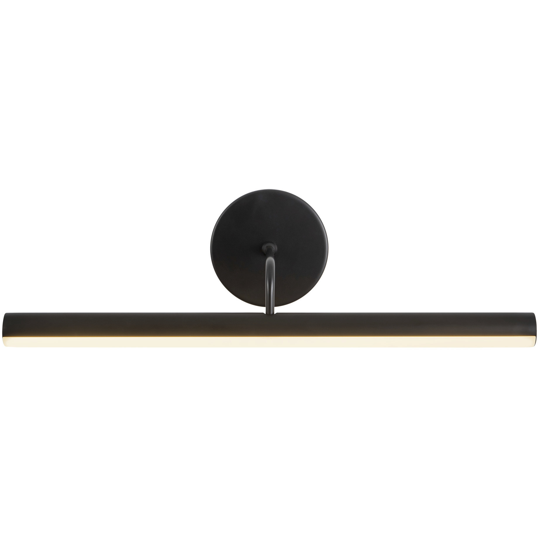 Slender 13 watt 18 inch Black Picture Light Wall Light