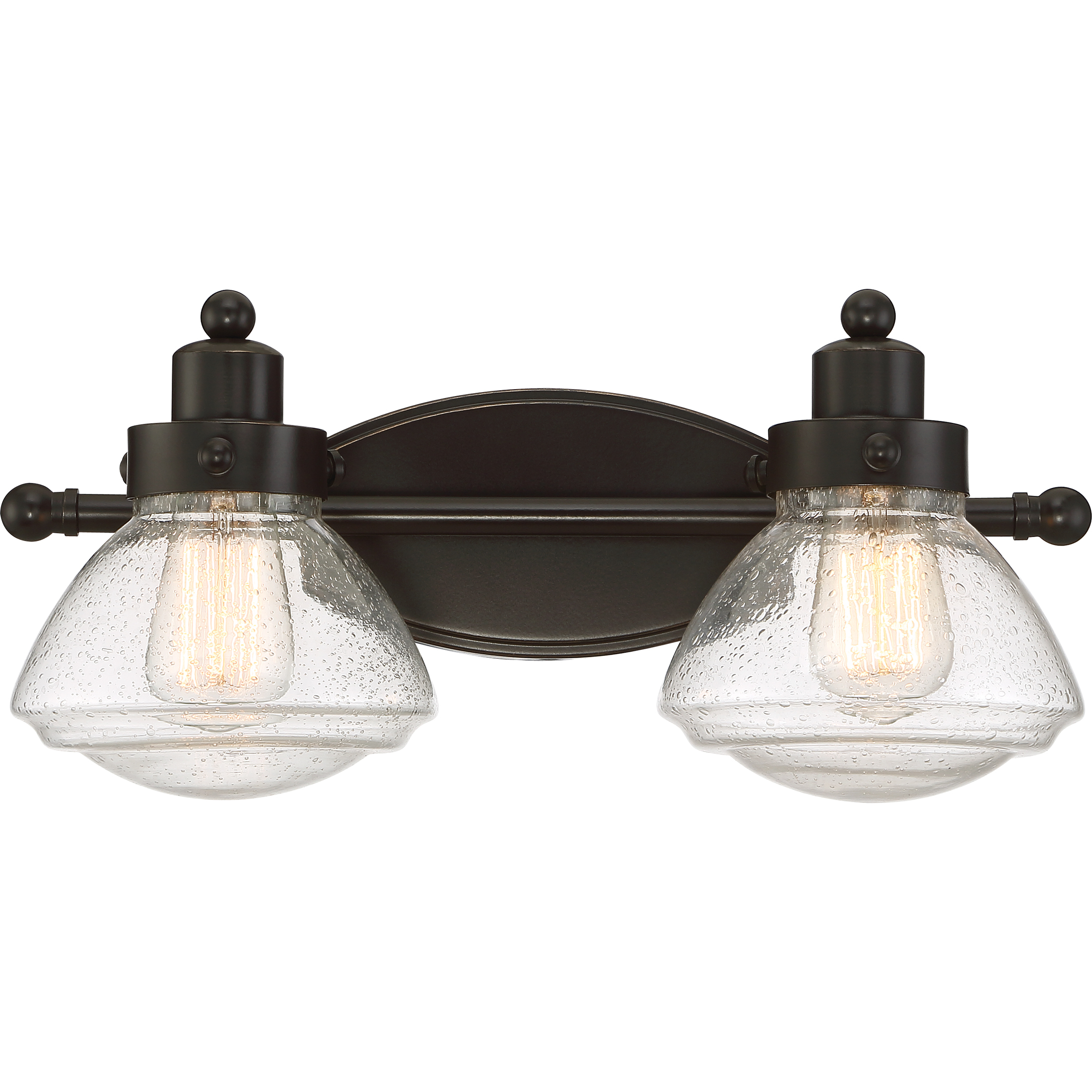 Scholar 2 Light 18 inch Palladian Bronze Bath Light Wall Light
