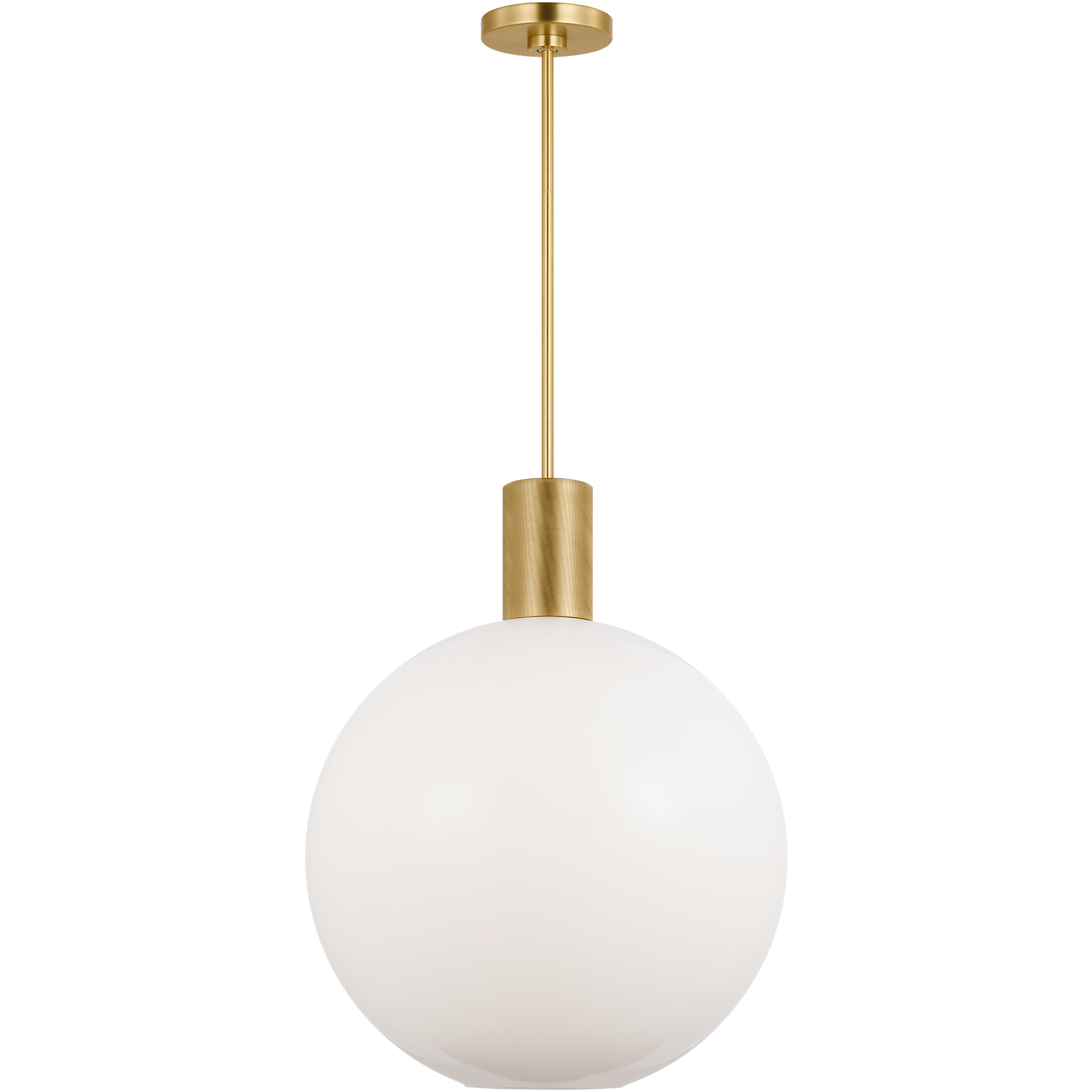 Drew & Jonathan Colewood 1 Light 20 inch Satin Brass Pendant Ceiling Light, Large