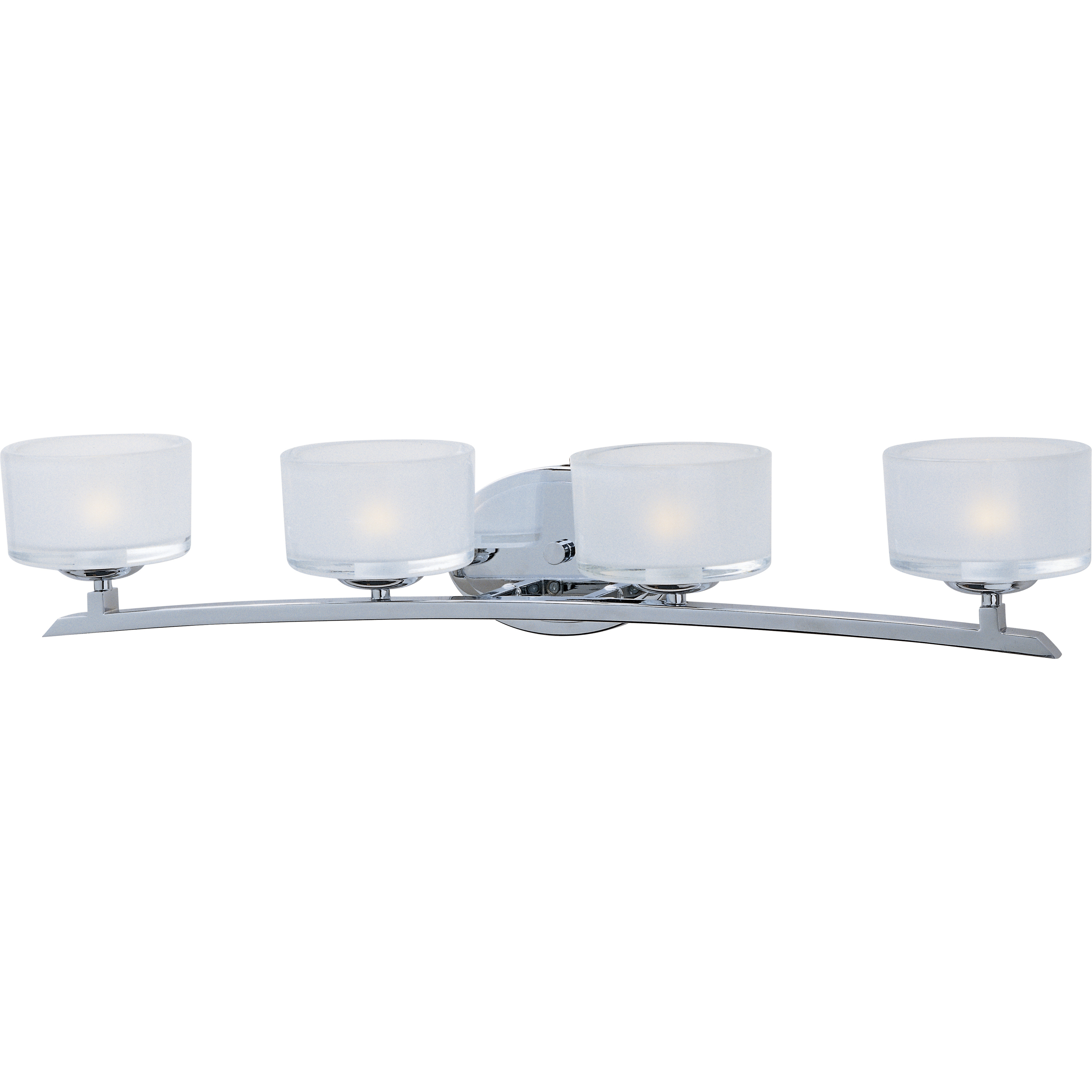 Elle 4 Light 29 inch Polished Chrome Bath Vanity Wall Light