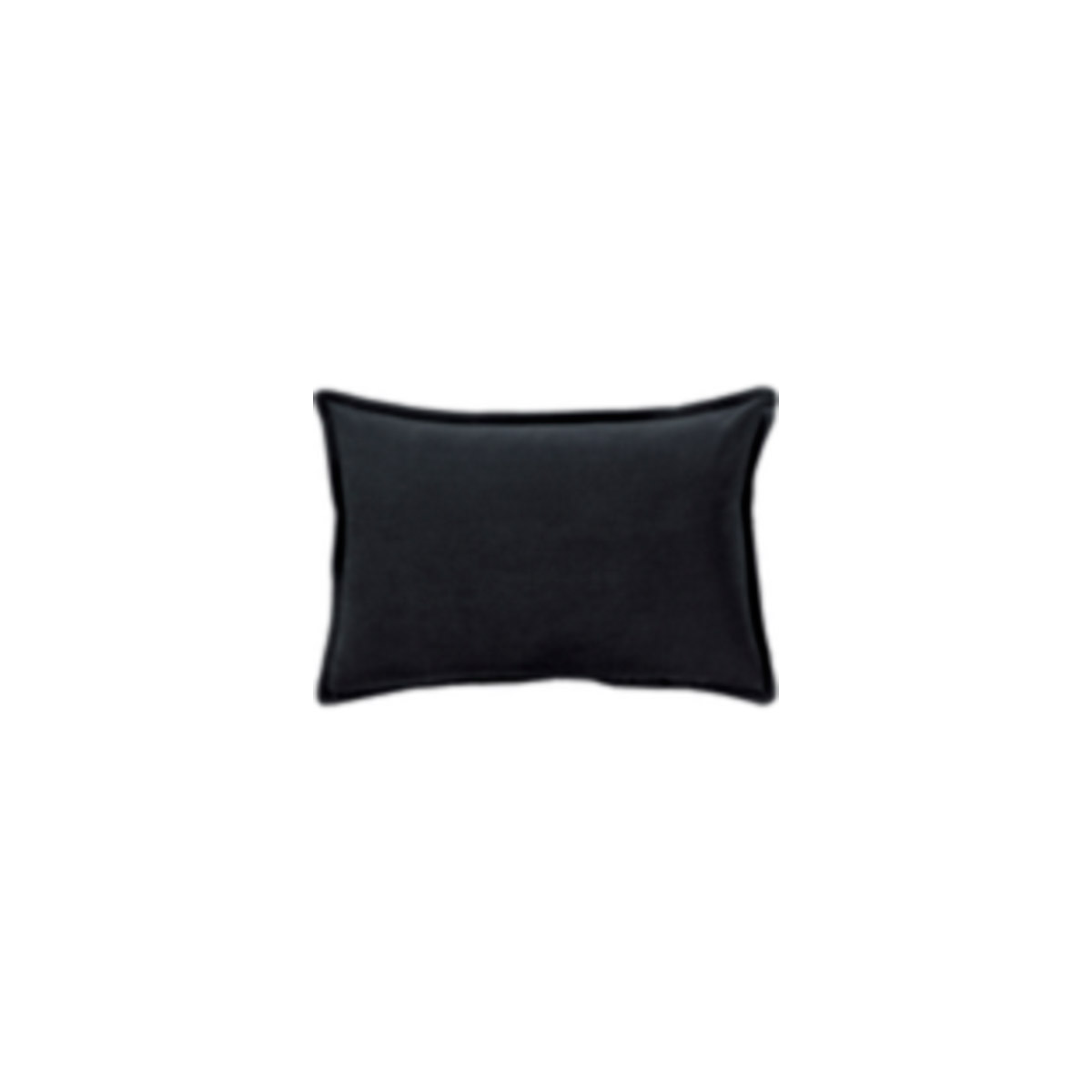 Cotton Velvet 19 X 19 inch Black Pillow Kit in 13 x 20, Lumbar