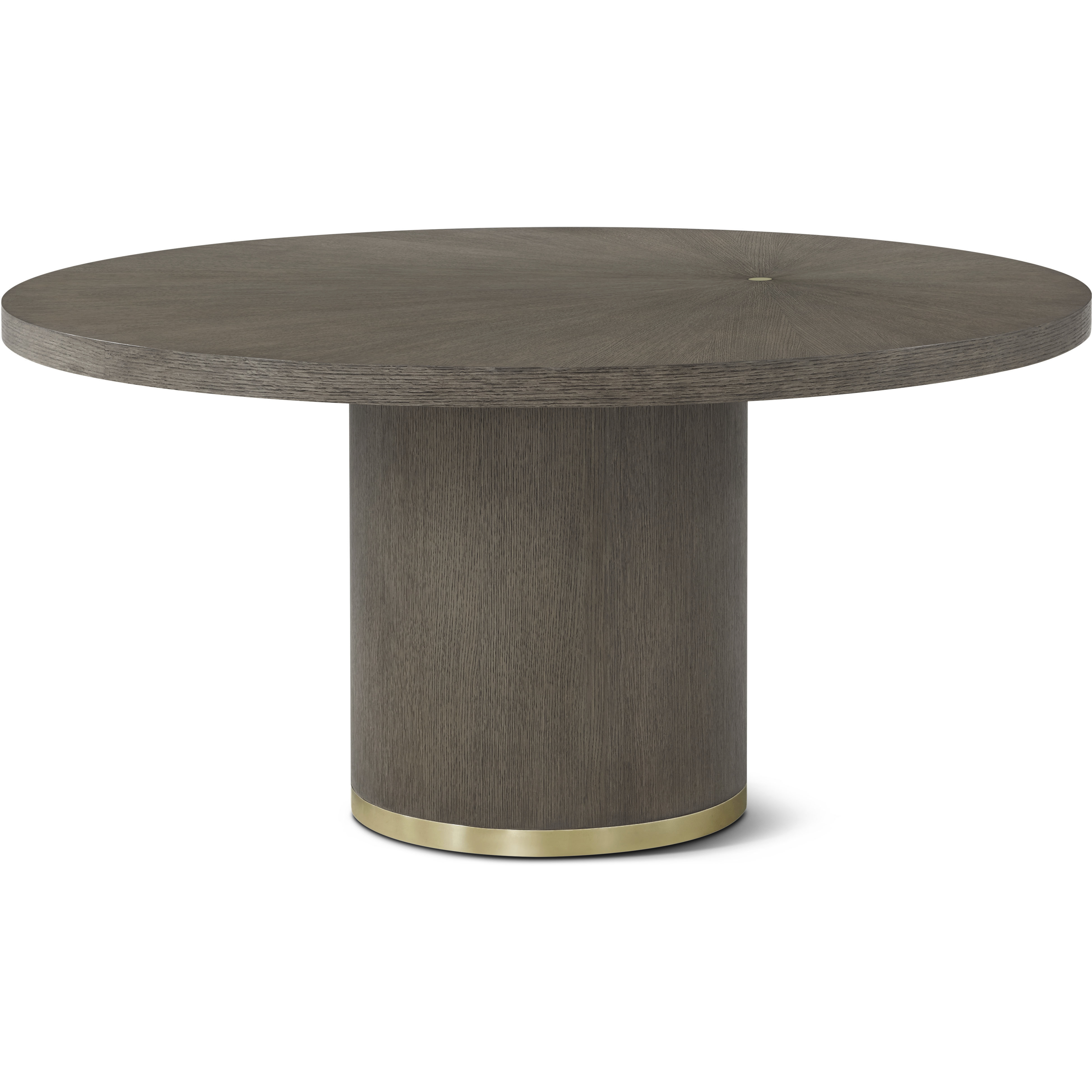 Judith Leiber Couture 60 X 60 inch Mink Dining Table, Wooden