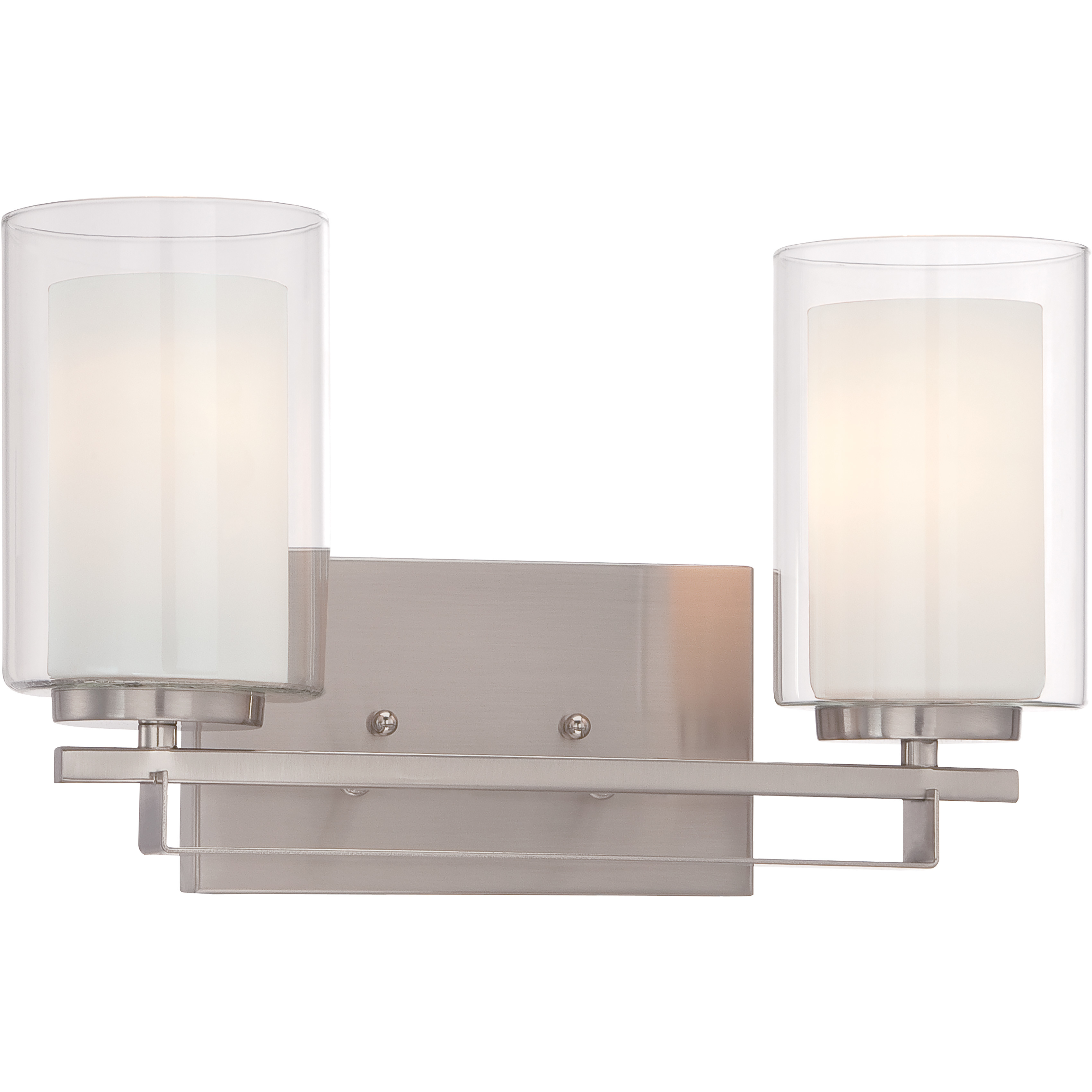 Parsons Studio 2 Light 16 inch Brushed Nickel Bath Bar Wall Light