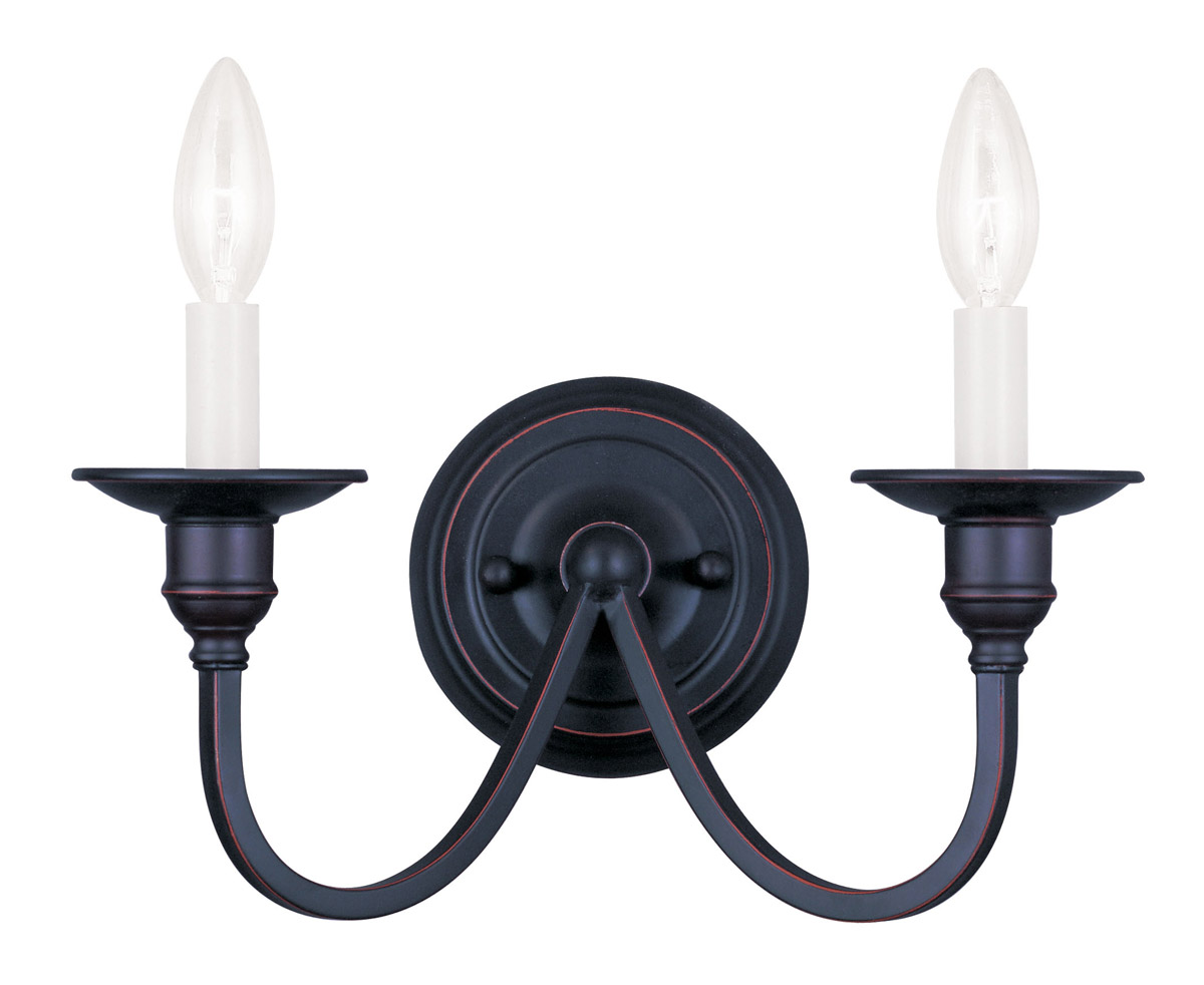 Cranford 2 Light 13 inch Olde Bronze Wall Sconce Wall Light