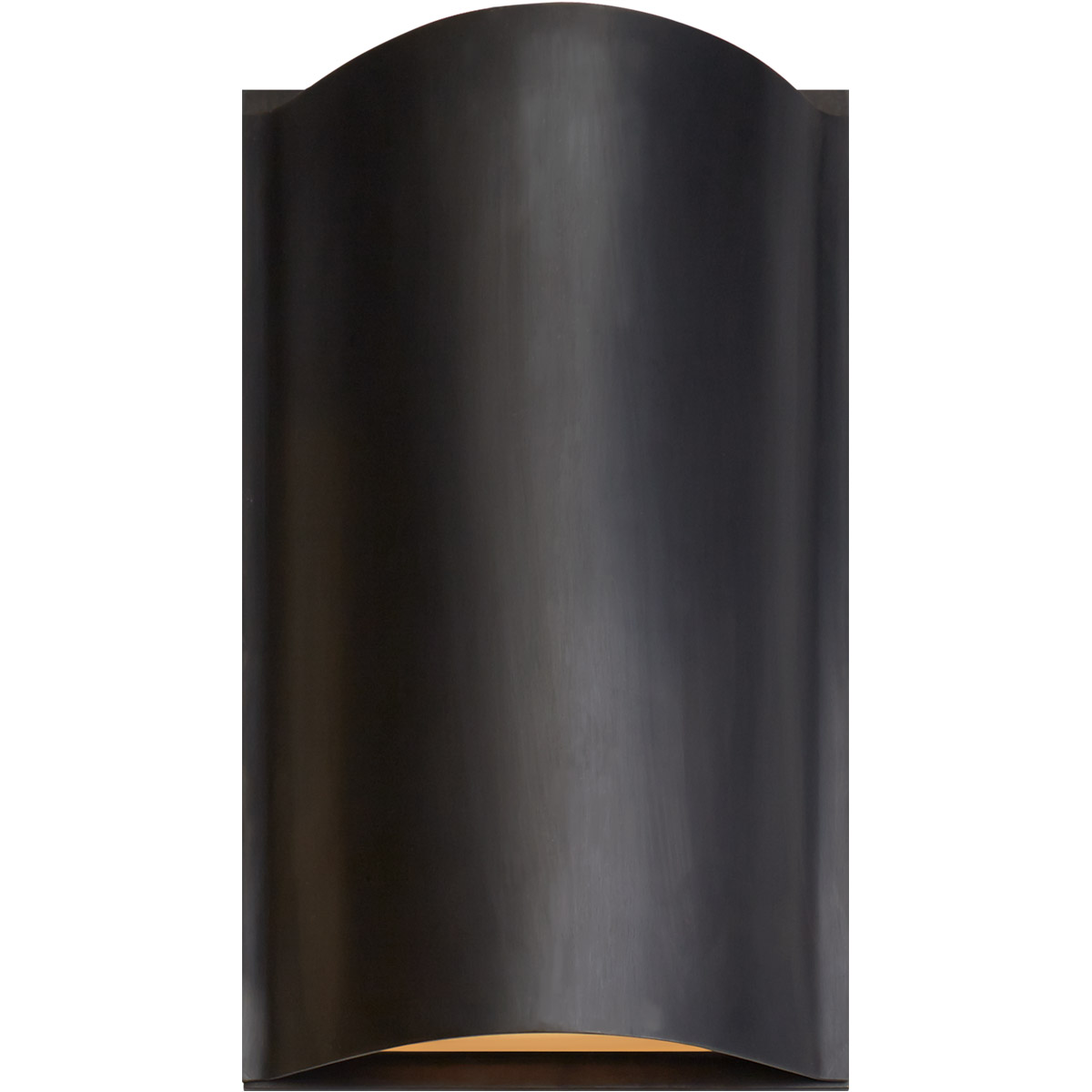 Kelly Wearstler Avant LED 7 inch Bronze Curve Sconce Wall Light, Small