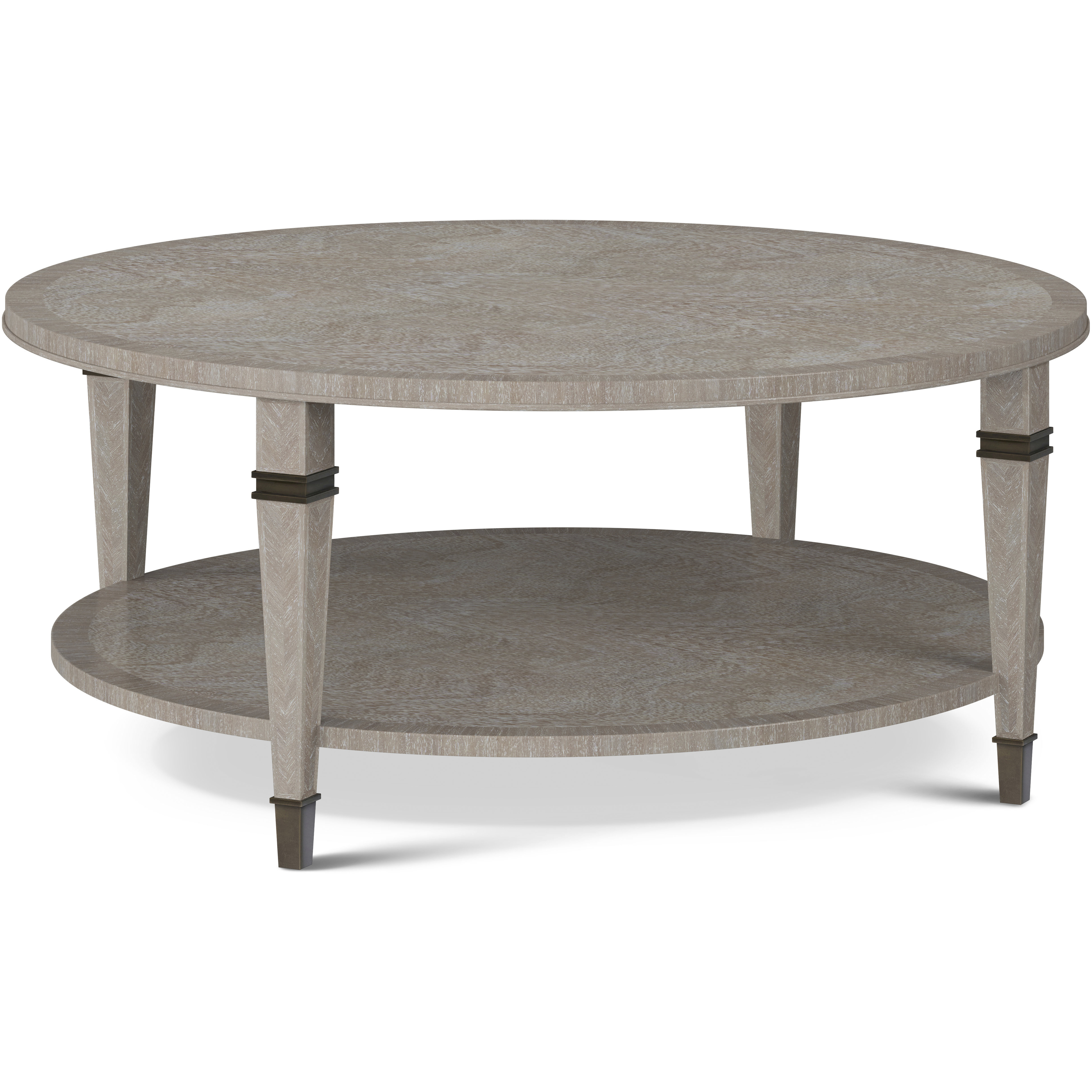 Mitchell 42 X 42 inch Geo Coast Cocktail Table, Wooden, Marlborough by Alexa Hampton