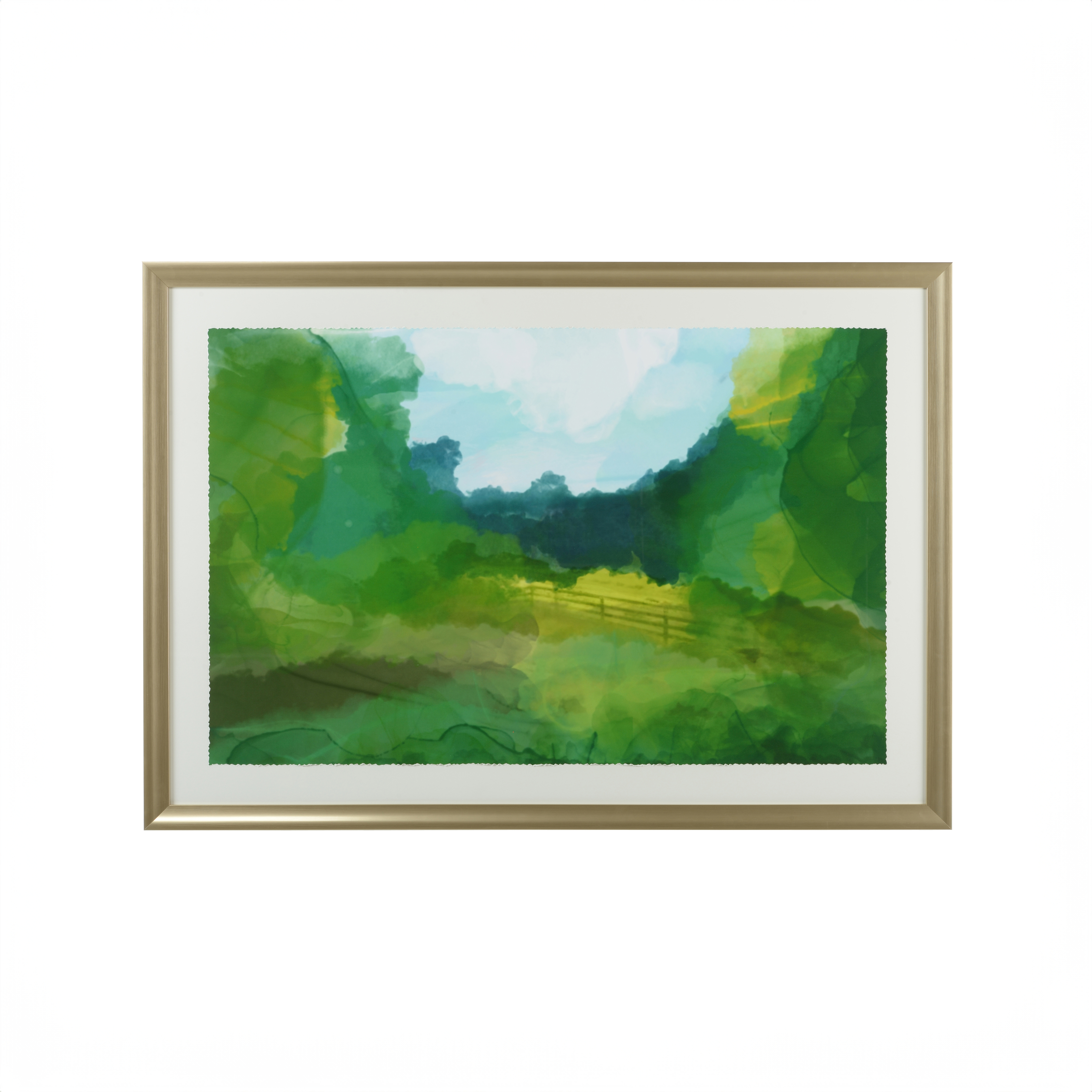 Horse Farm 57 X 40 inch Print