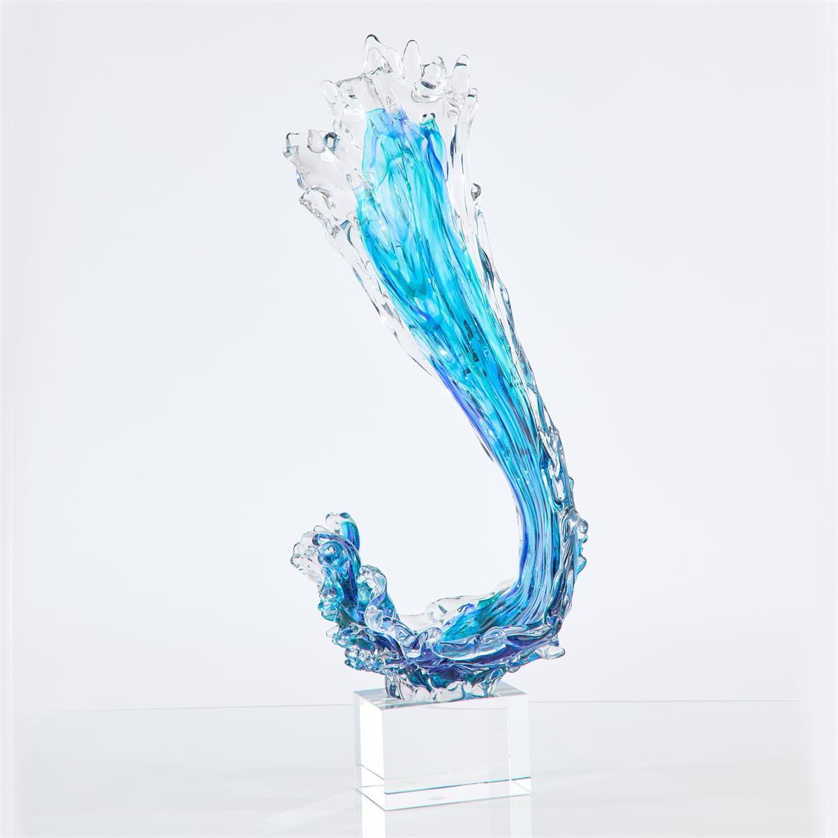 Sweeping Wave 30 X 10 inch Sculpture