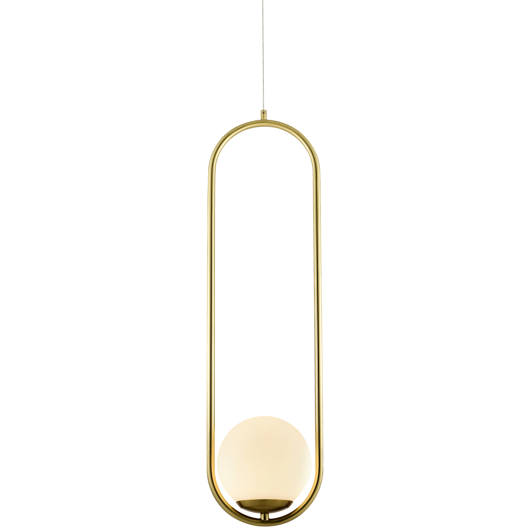 Capri 5.5 inch Antique Brass Pendant Ceiling Light