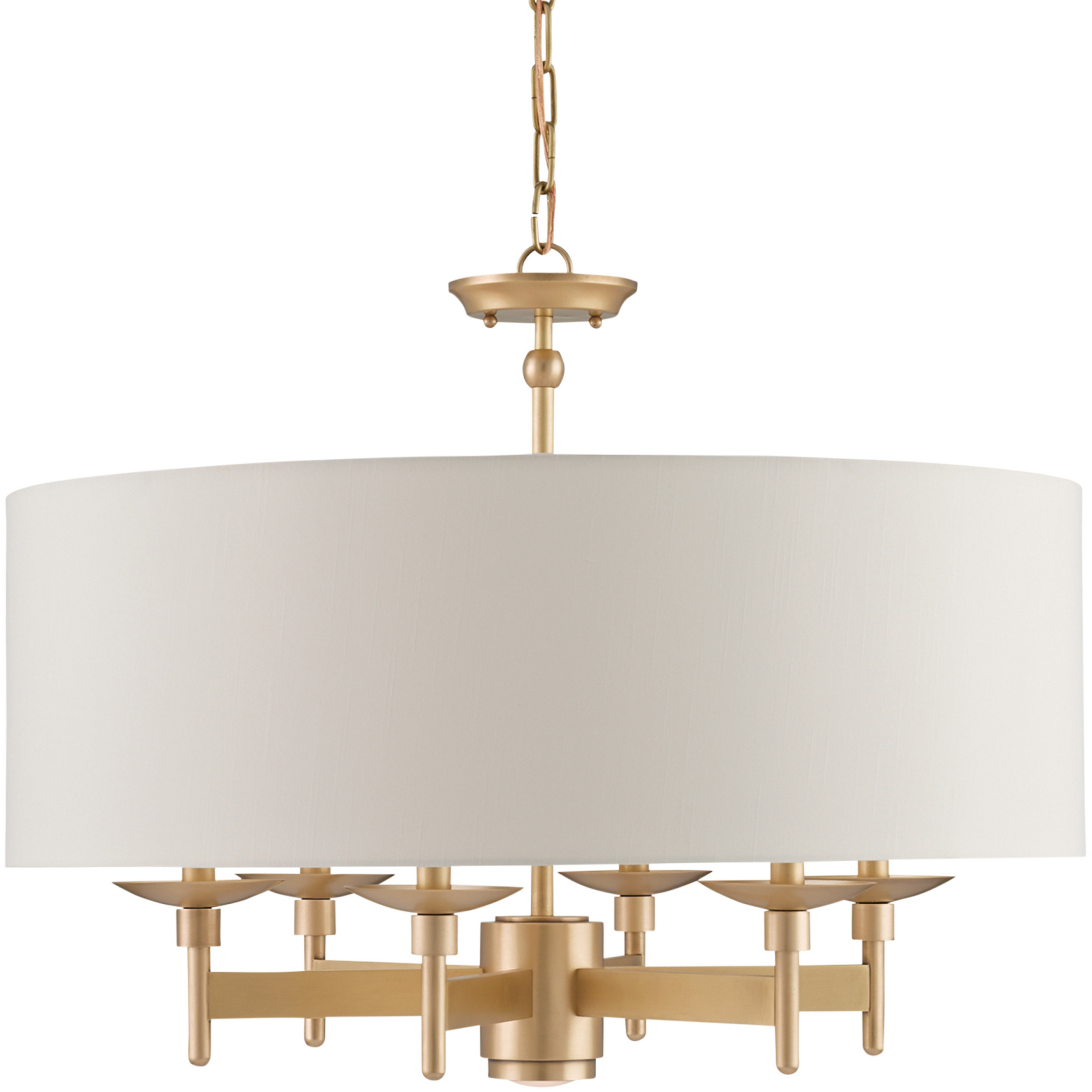 Bering 7 Light 28 inch Antique Brass Chandelier Ceiling Light