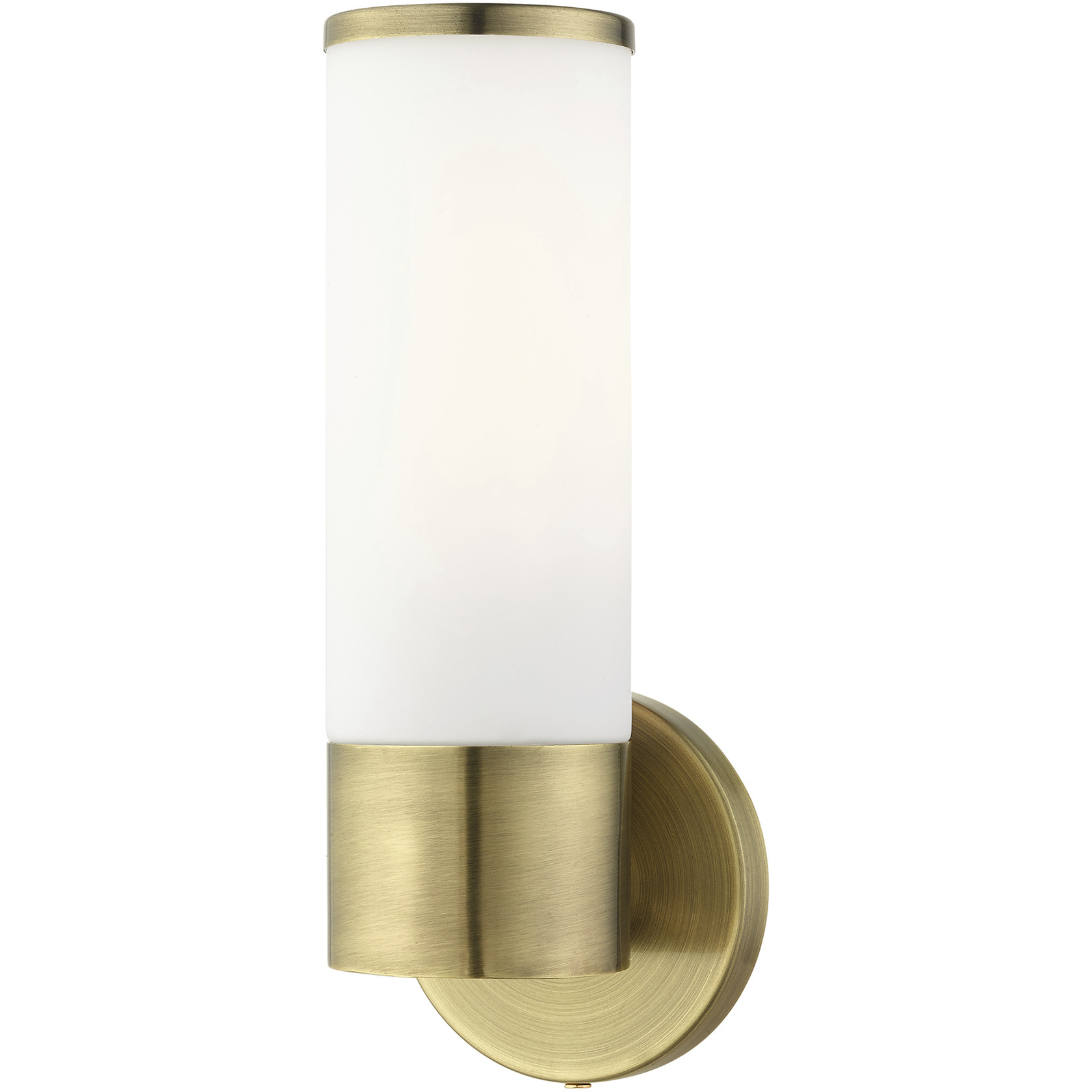 Lindale 1 Light 4.25 inch Antique Brass ADA ADA Single Sconce Wall Light