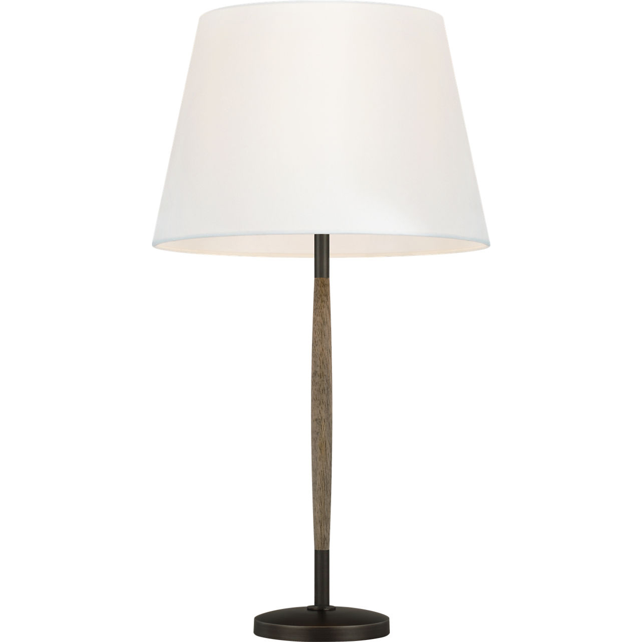 ED Ellen DeGeneres Ferrelli 27.25 inch 9 watt Weathered Oak Wood Table Lamp Portable Light