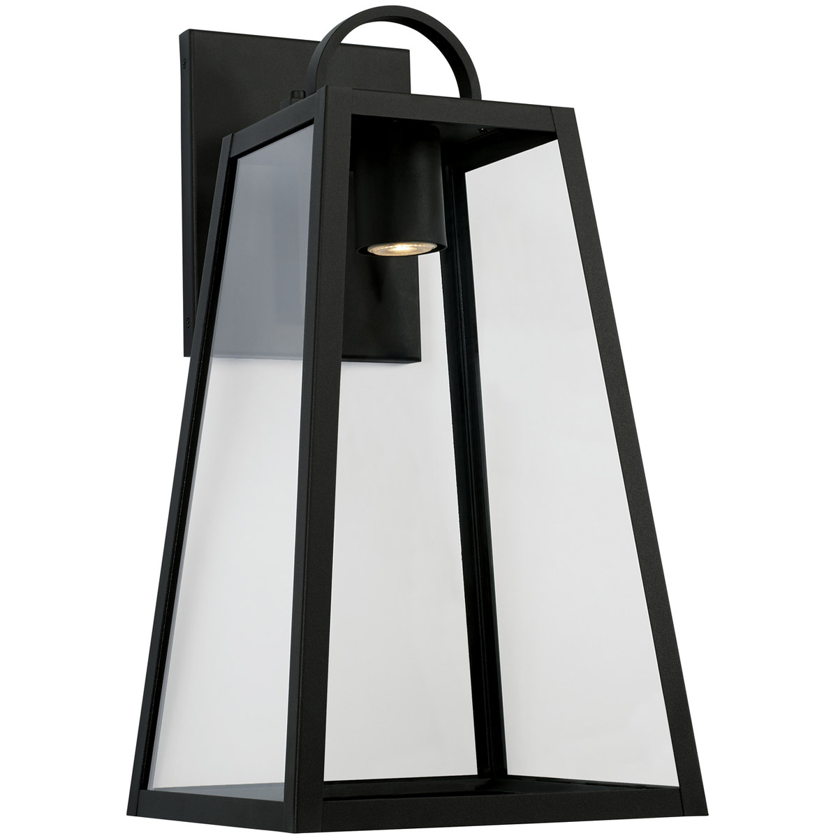 Leighton LED 23.25 inch Black Outdoor Wall Lantern