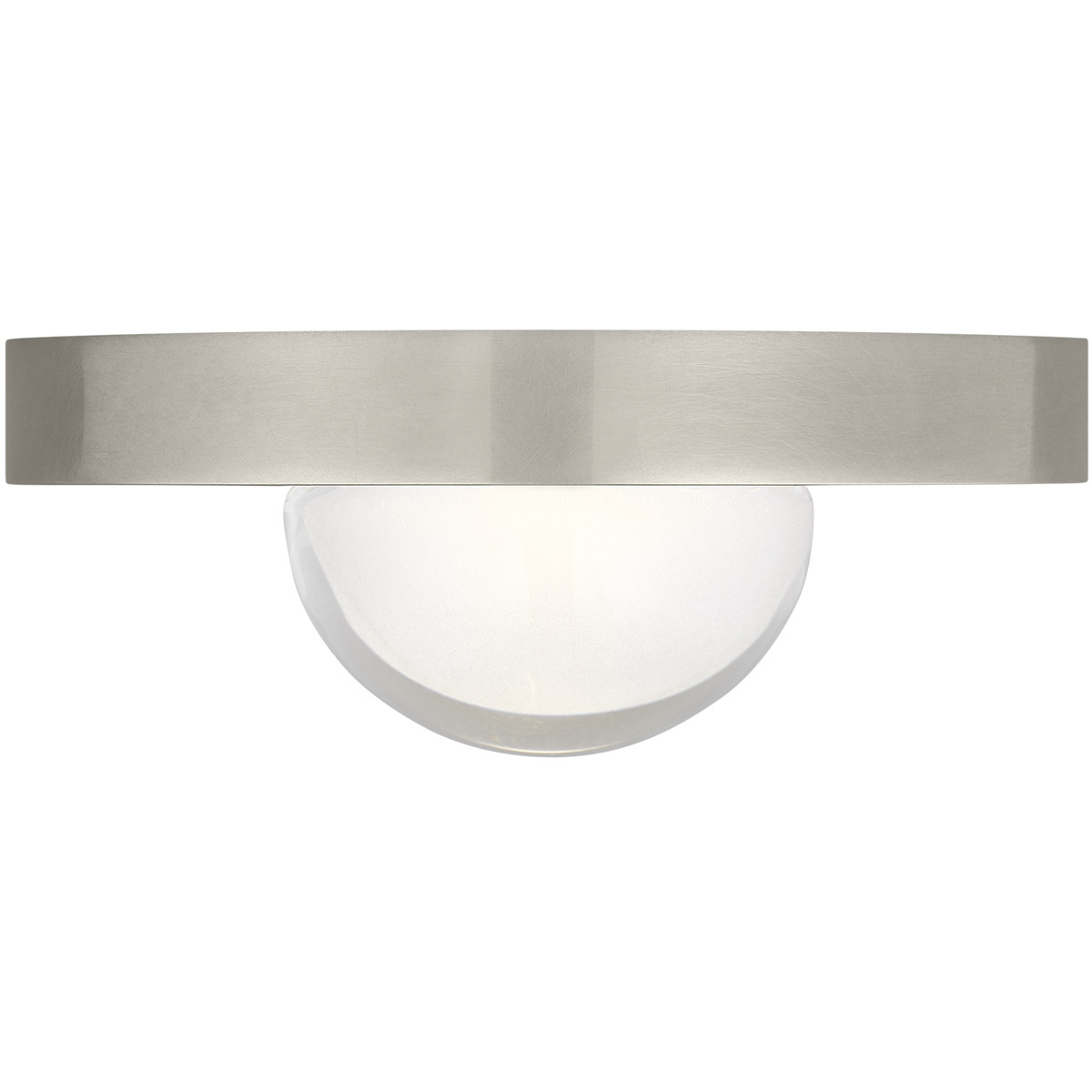 Kelly Wearstler Ebell Mini LED 4.5 inch Natural Brass Flush Mount Ceiling Light, Integrated LED