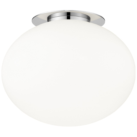 Mayu 1 Light 8 inch Chrome Wall Sconce Wall Light in Chrome and Opal Glass