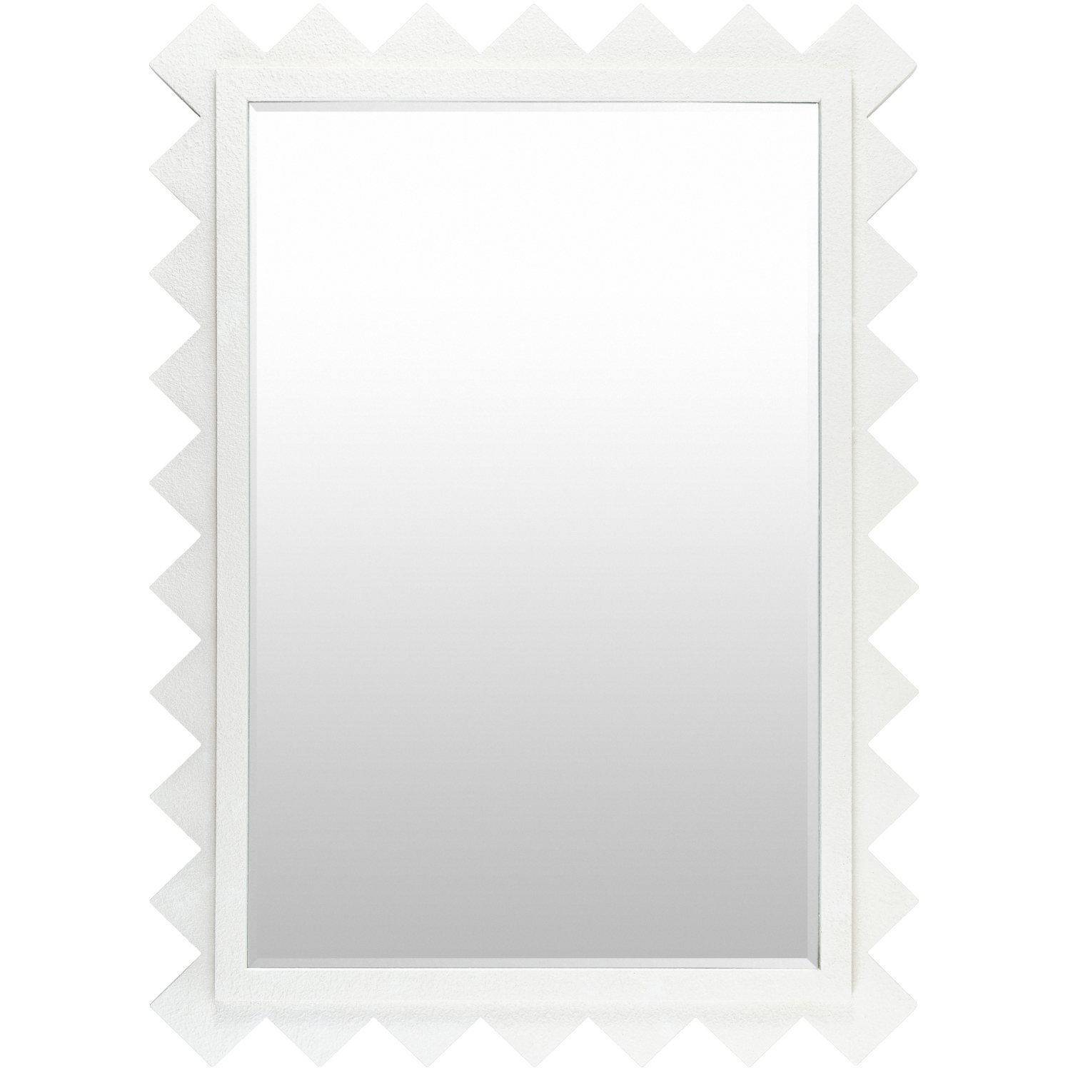 Harrison 35 X 25 inch White Accent Mirror