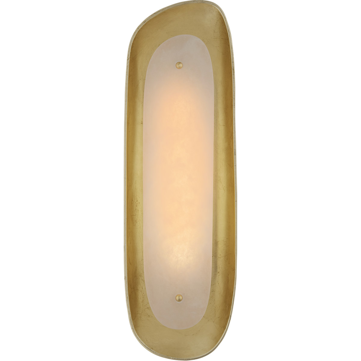 AERIN Samos LED 6.75 inch Gild Sculpted Sconce Wall Light