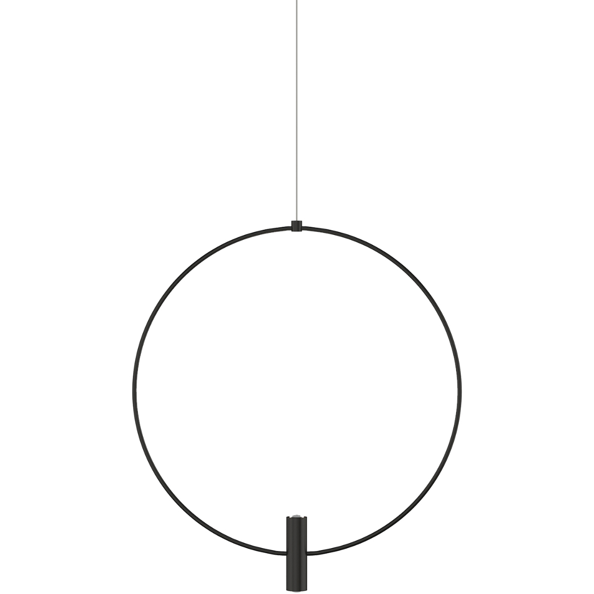 Sean Lavin Mini Layla 2 Light 120 Nightshade Black Low-Voltage Pendant Ceiling Light in Monopoint, Integrated LED