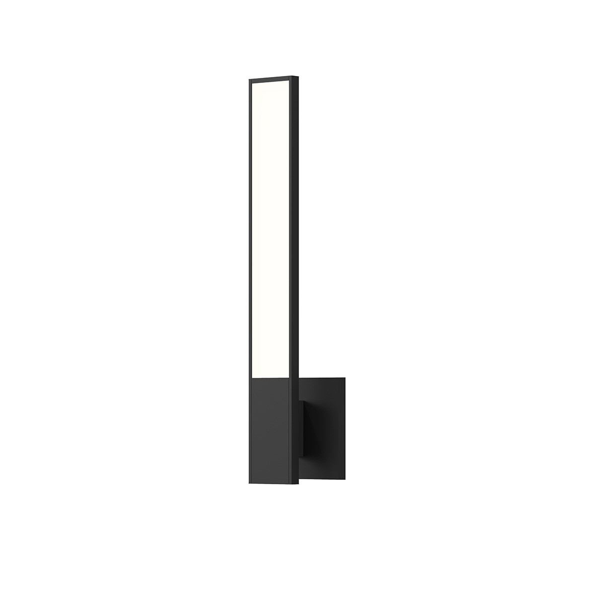 Planes LED 2.5 inch Satin Black ADA Wall Sconce Wall Light