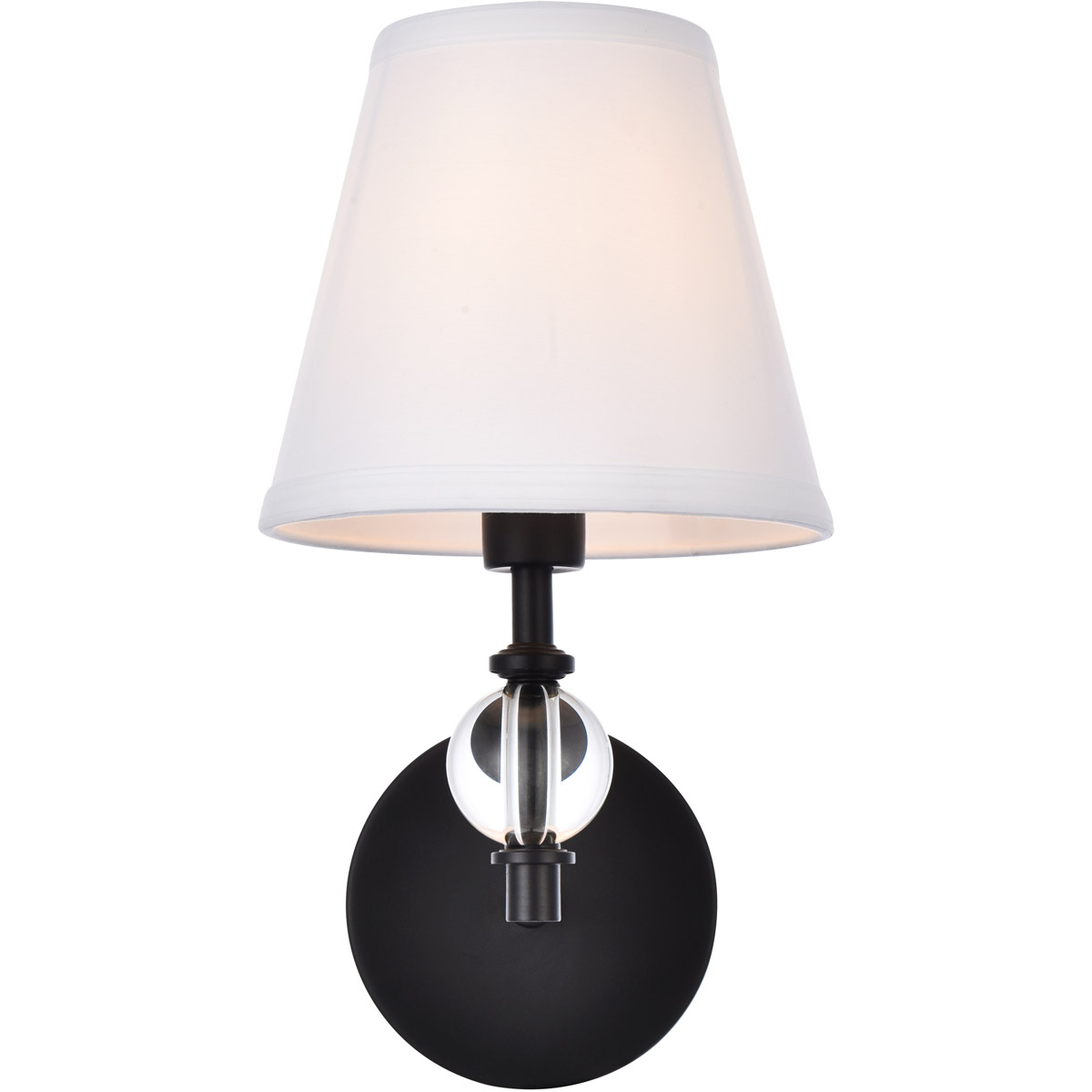 Bethany 1 Light 8.5 inch Black Bath Sconce Wall Light