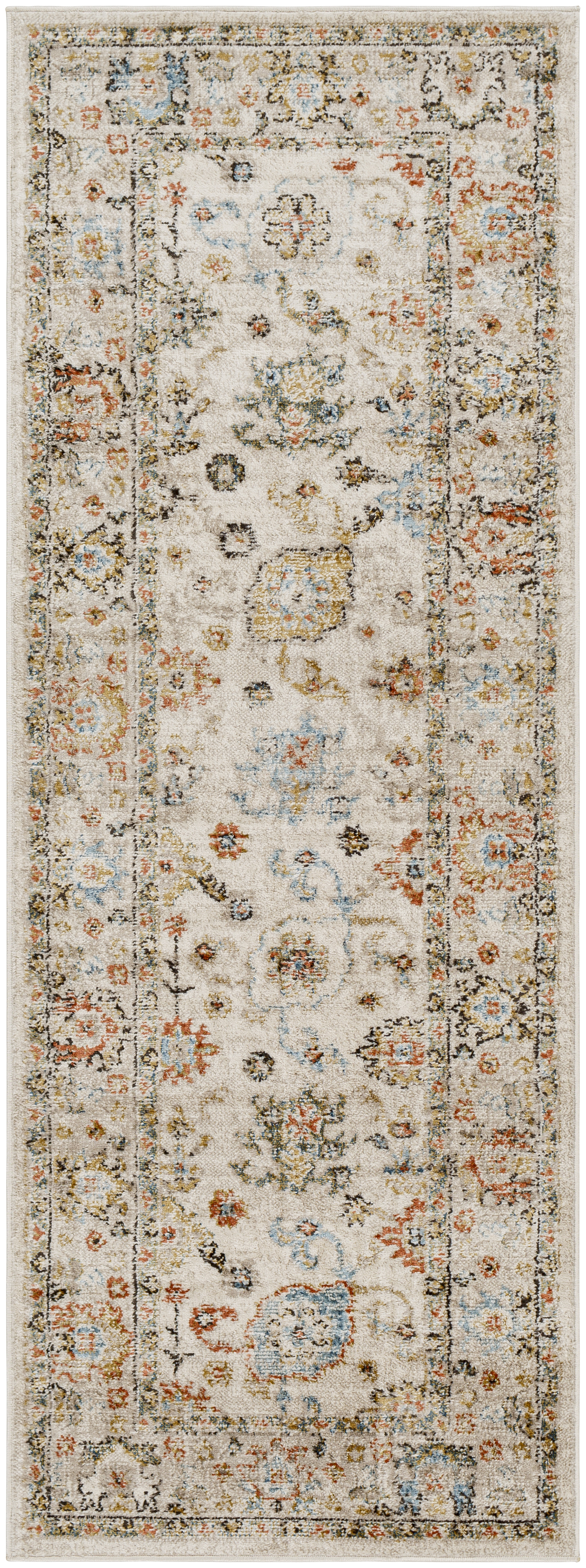 Pertek 87 X 31 inch Taupe Rug, Runner